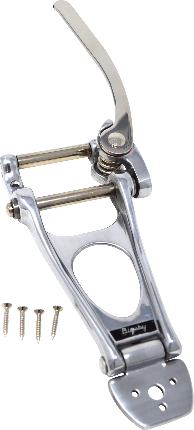 Bigsby B12 Tailpiece with Tension Bar (Polished Aluminium)