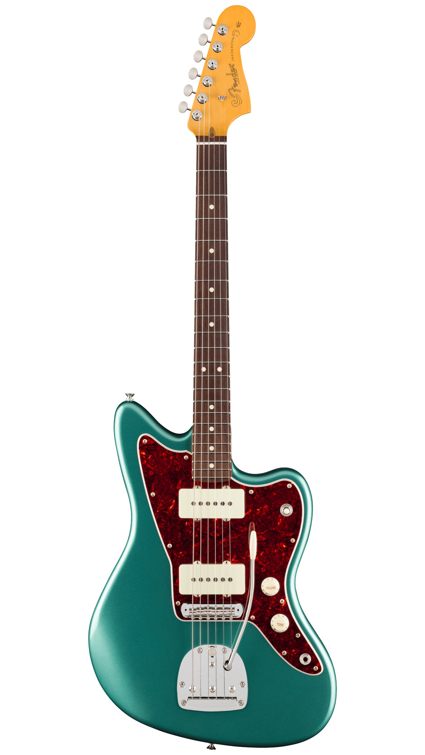 Fender American Professional Classic Jazzmaster® (Rosewood Fingerboard, Faded Sherwood Green Metallic)