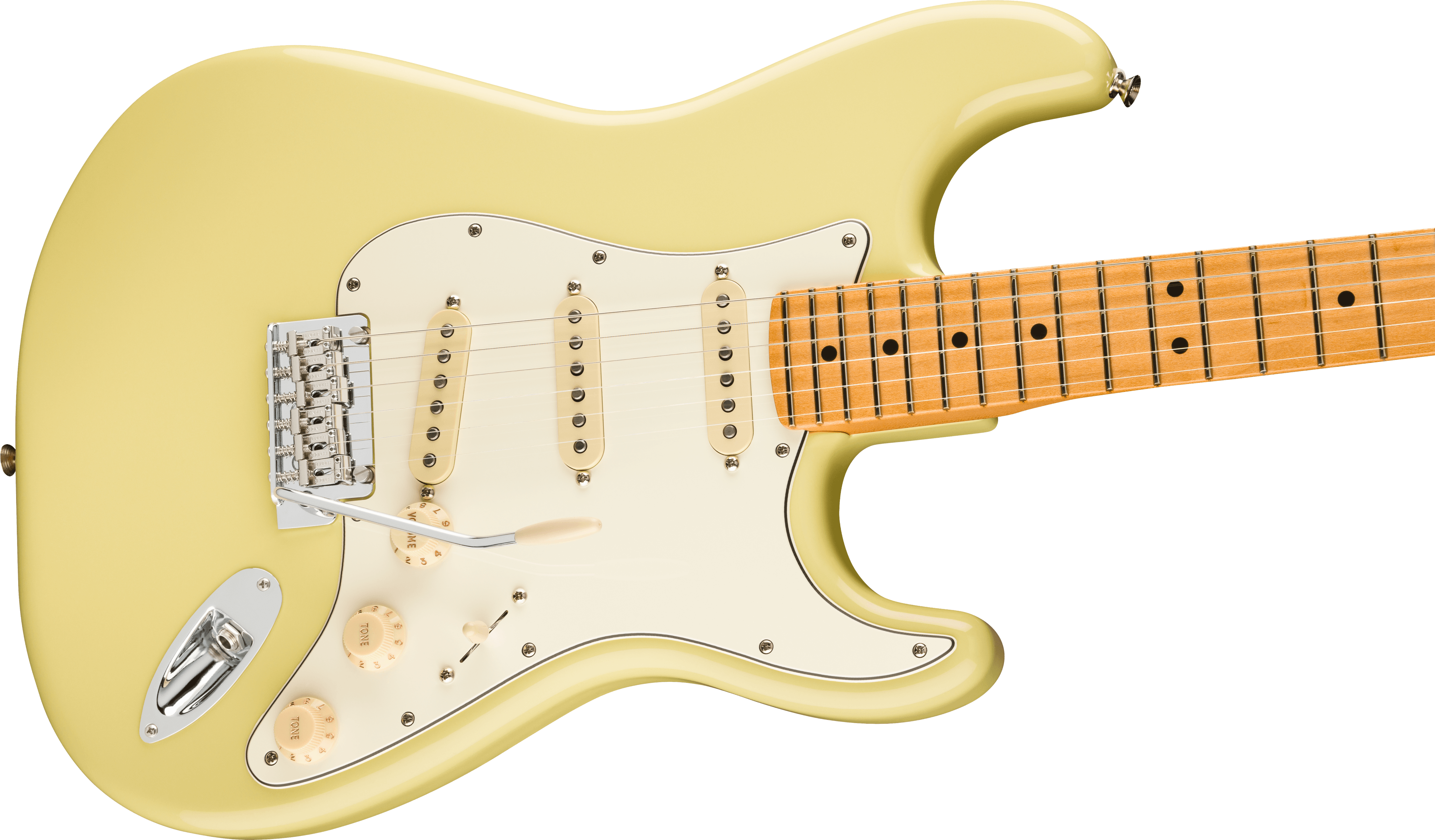 Fender Player II Stratocaster (Maple Fingerboard, Hialeah Yellow)