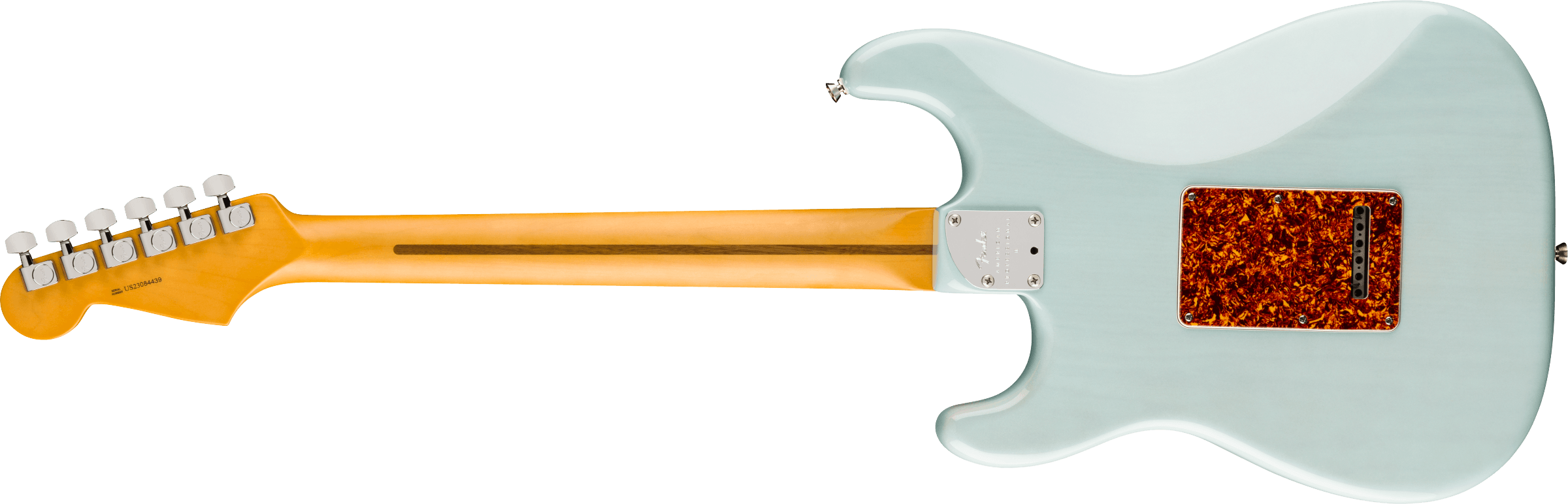 Fender FSR American Professional ll Stratocaster Thinline Open Box (Rosewood Fingerboard, Transparent Daphne Blue)