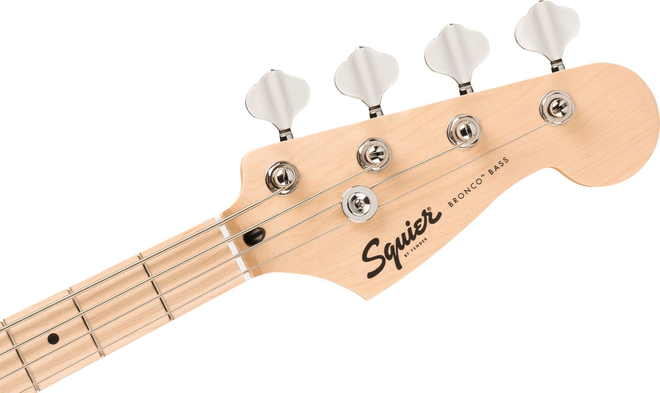 Squier Sonic FSR Bronco Bass (Maple Fingerboard, White Pickguard, Lime Green)