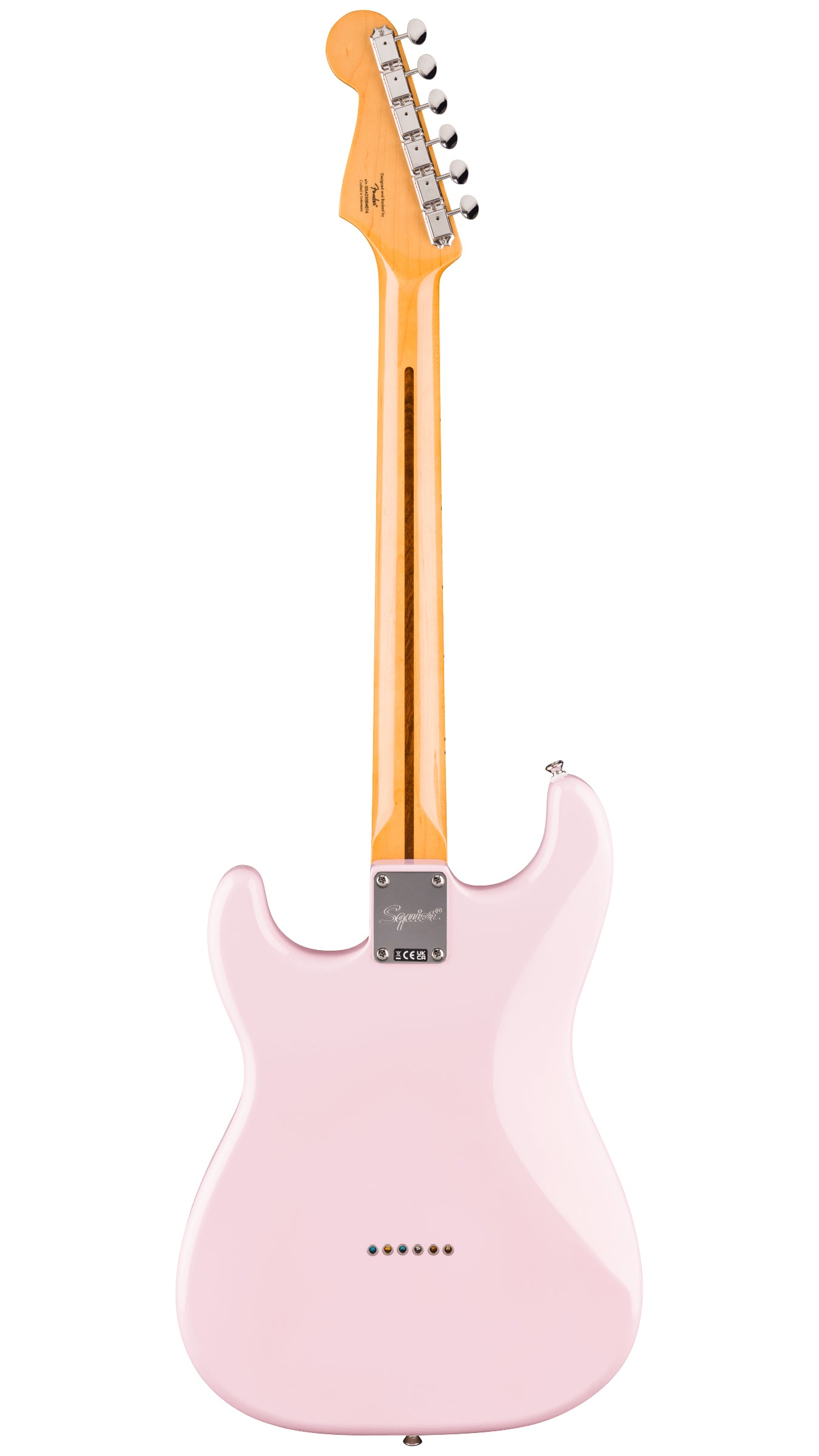 Squier Classic Vibe '50s Stratocaster HT (Maple Fingerboard, Parchment Pickguard, Shell Pink)