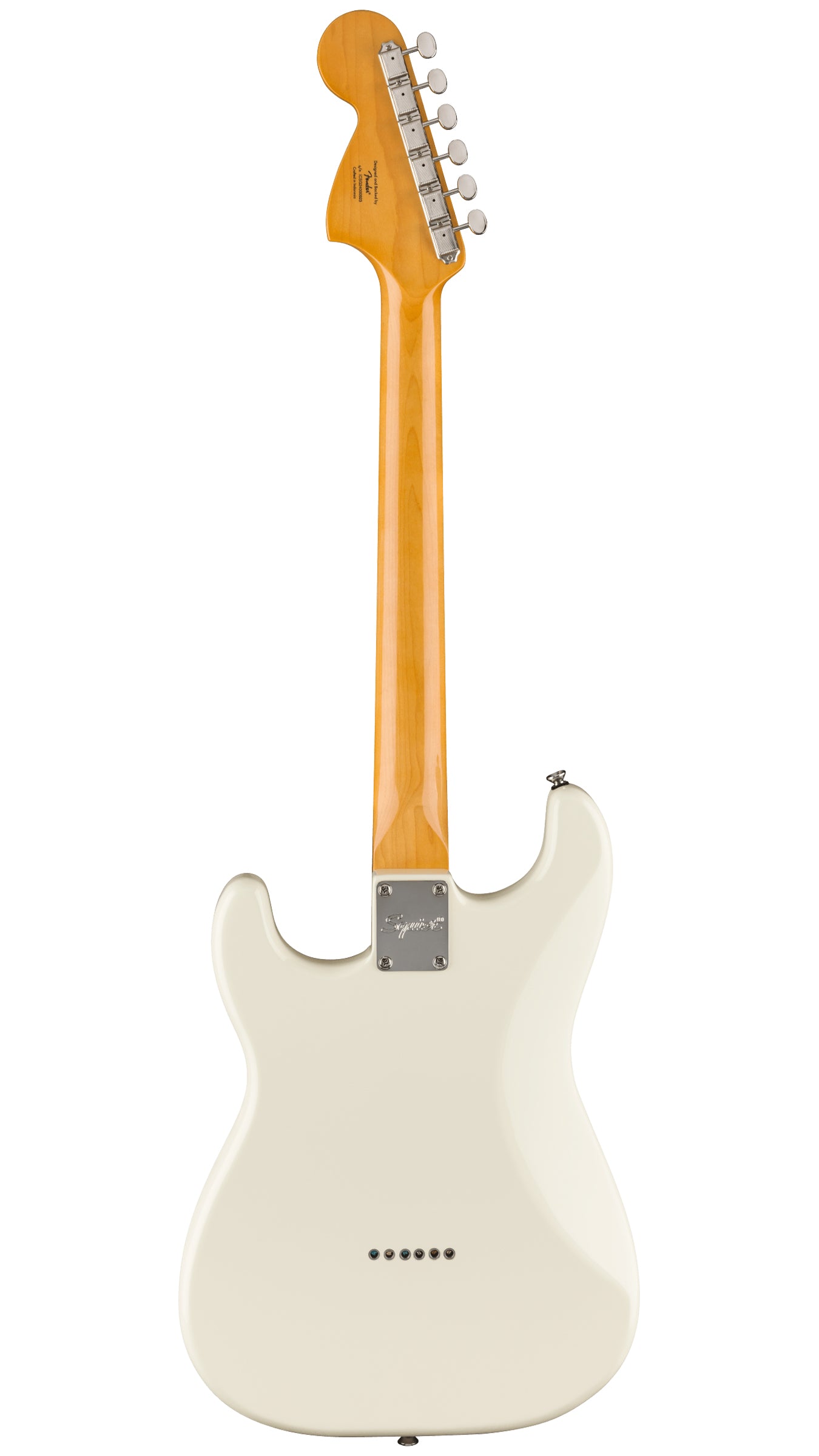Squier Classic Vibe '70s Stratocaster HT HSS (Laurel Fingerboard, Black Pickguard, Olympic White)