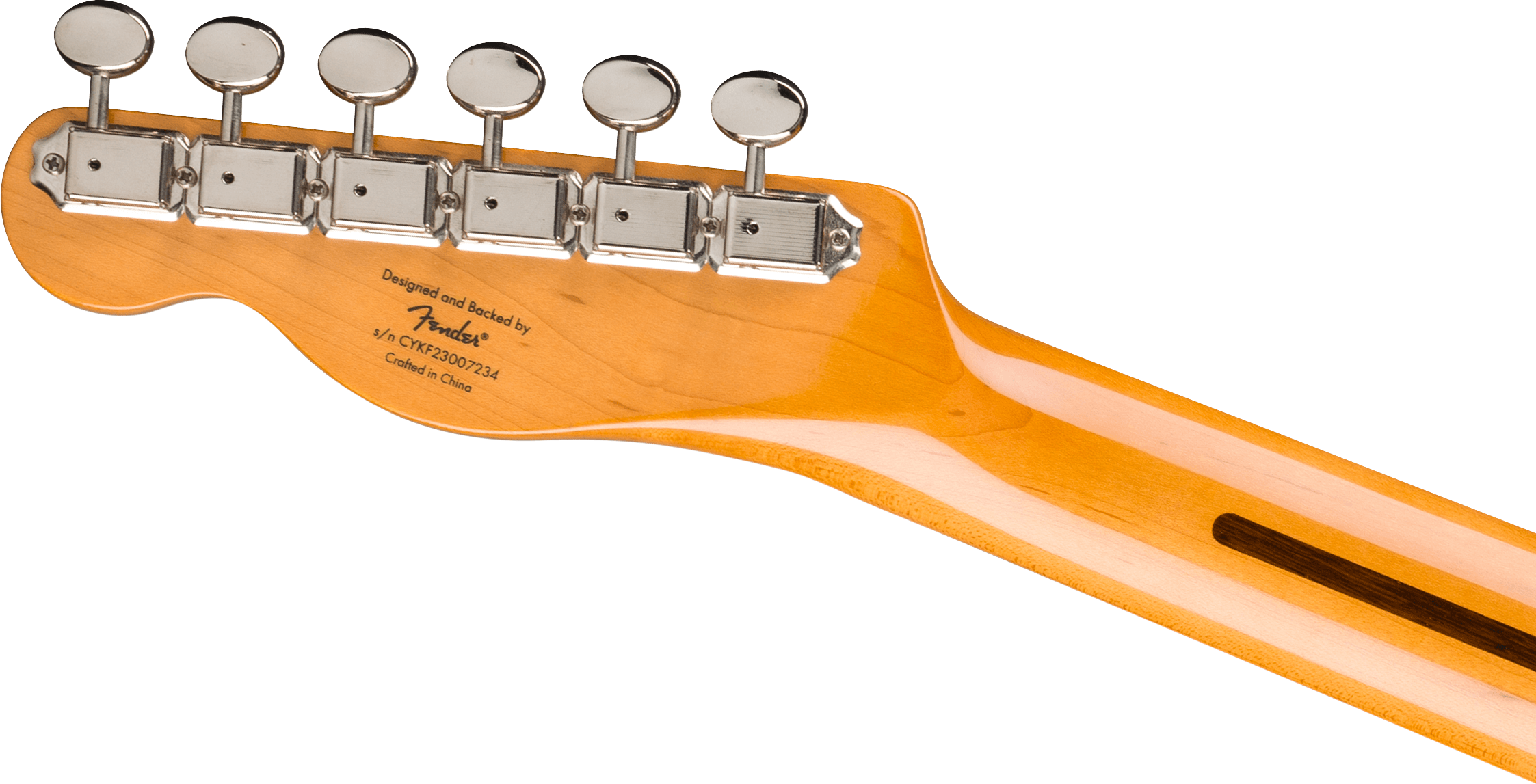 Squier Classic Vibe Custom Telecaster SH with Bigsby (Parchment Pickguard, Aztec Gold)