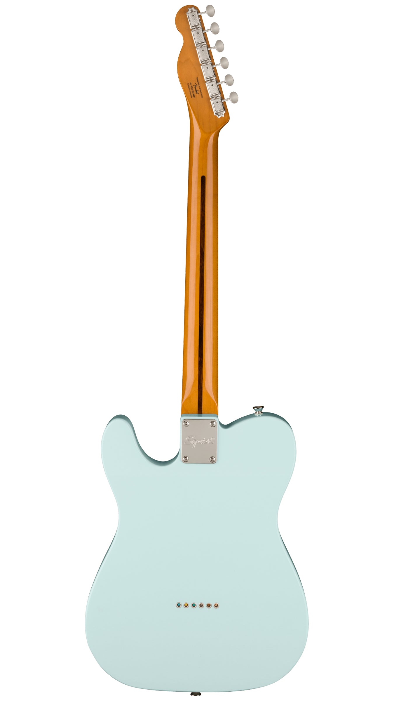 Squier FSR Classic Vibe '60s Telecaster Thinline (Maple Fingerboard, Gold Anodized Pickguard, Sonic Blue)