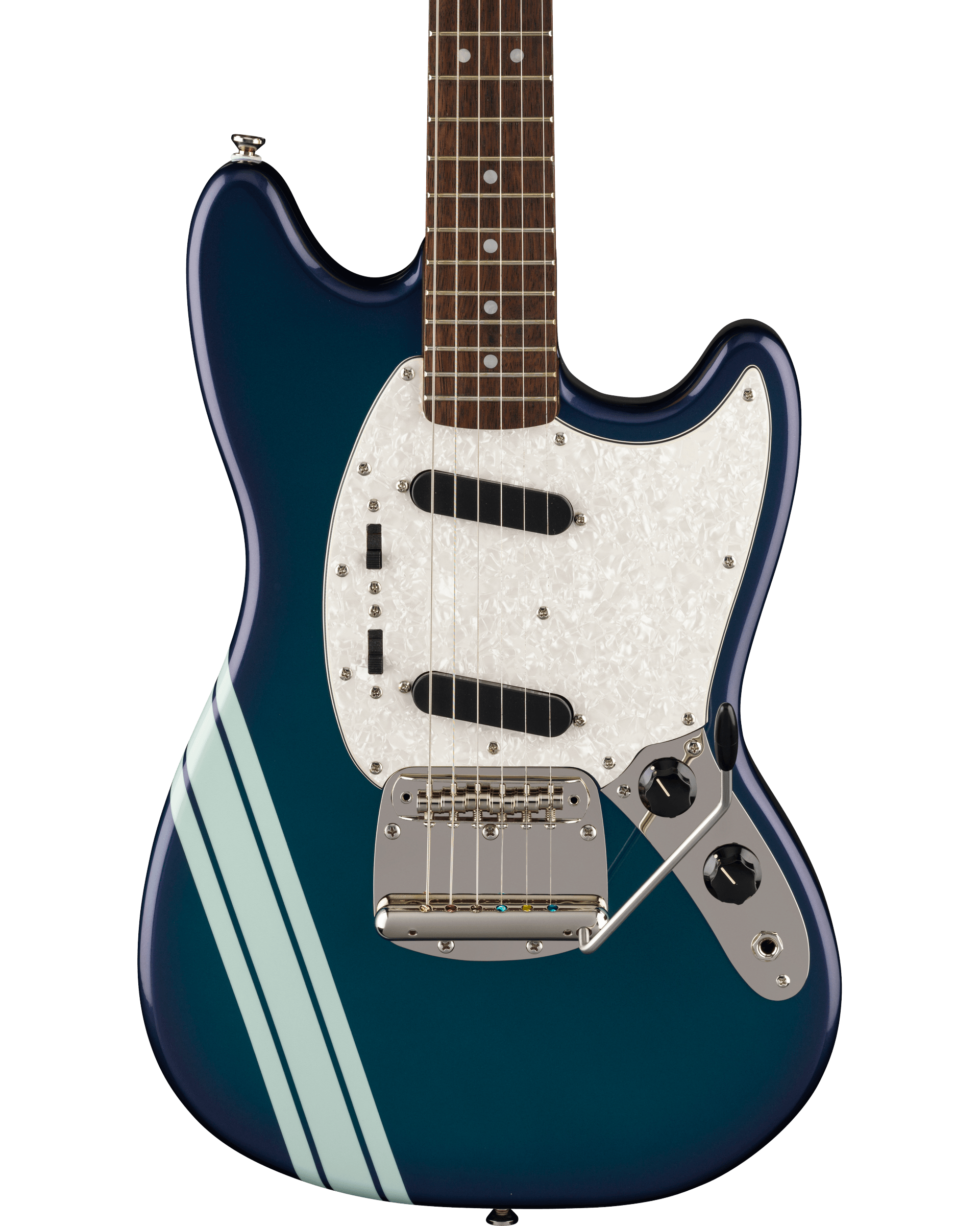 Squier  FSR Classic Vibe™ '60s Mustang (Laurel Fingerboard, White Pearloid Pickguard, Matching Headstock, Competition Burgundy)