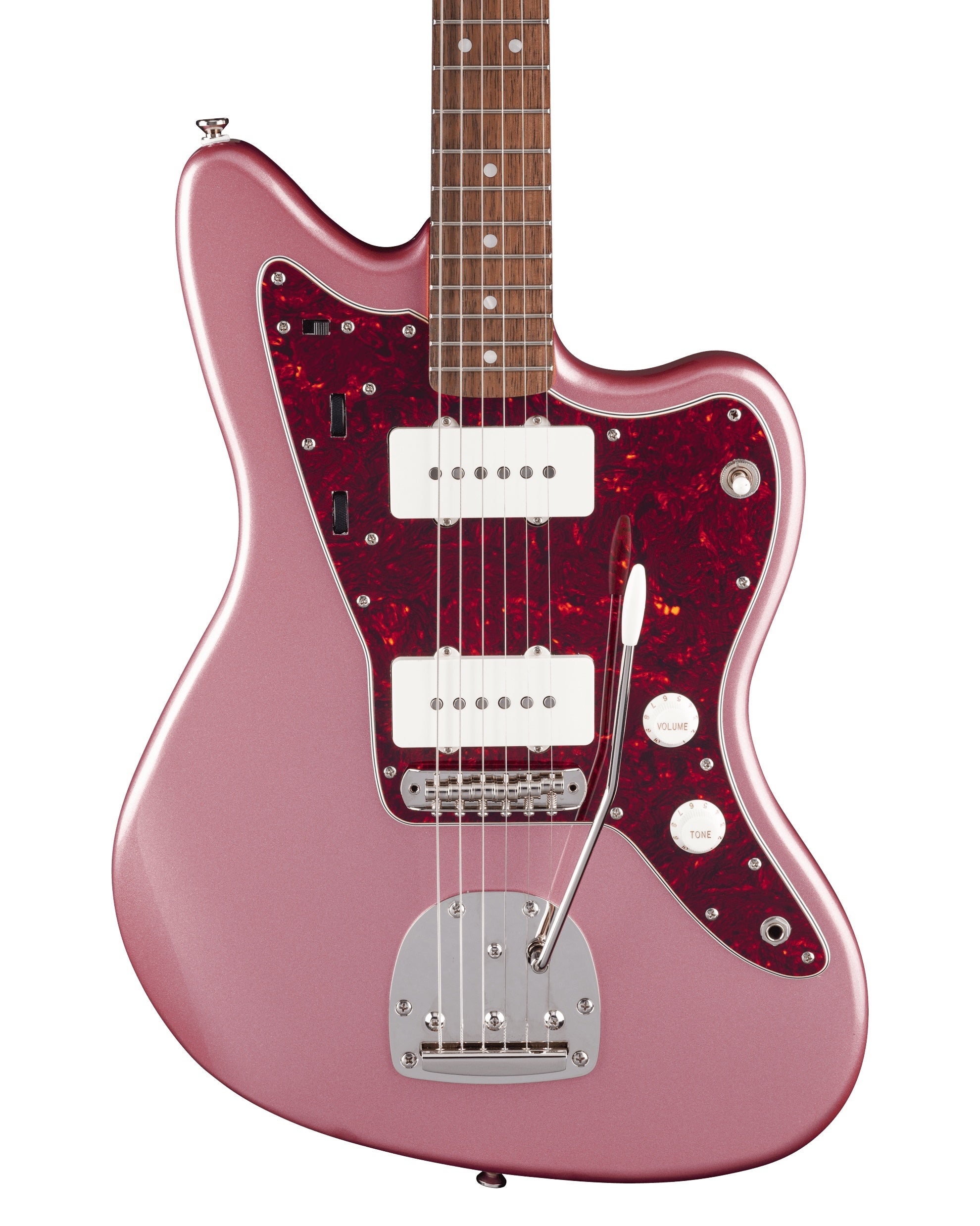 Squier FSR Classic Vibe 60s Jazzmaster (Laurel Fingerboard, Tortoishell Pickguard, Matching Headstock, Burgundy Mist)