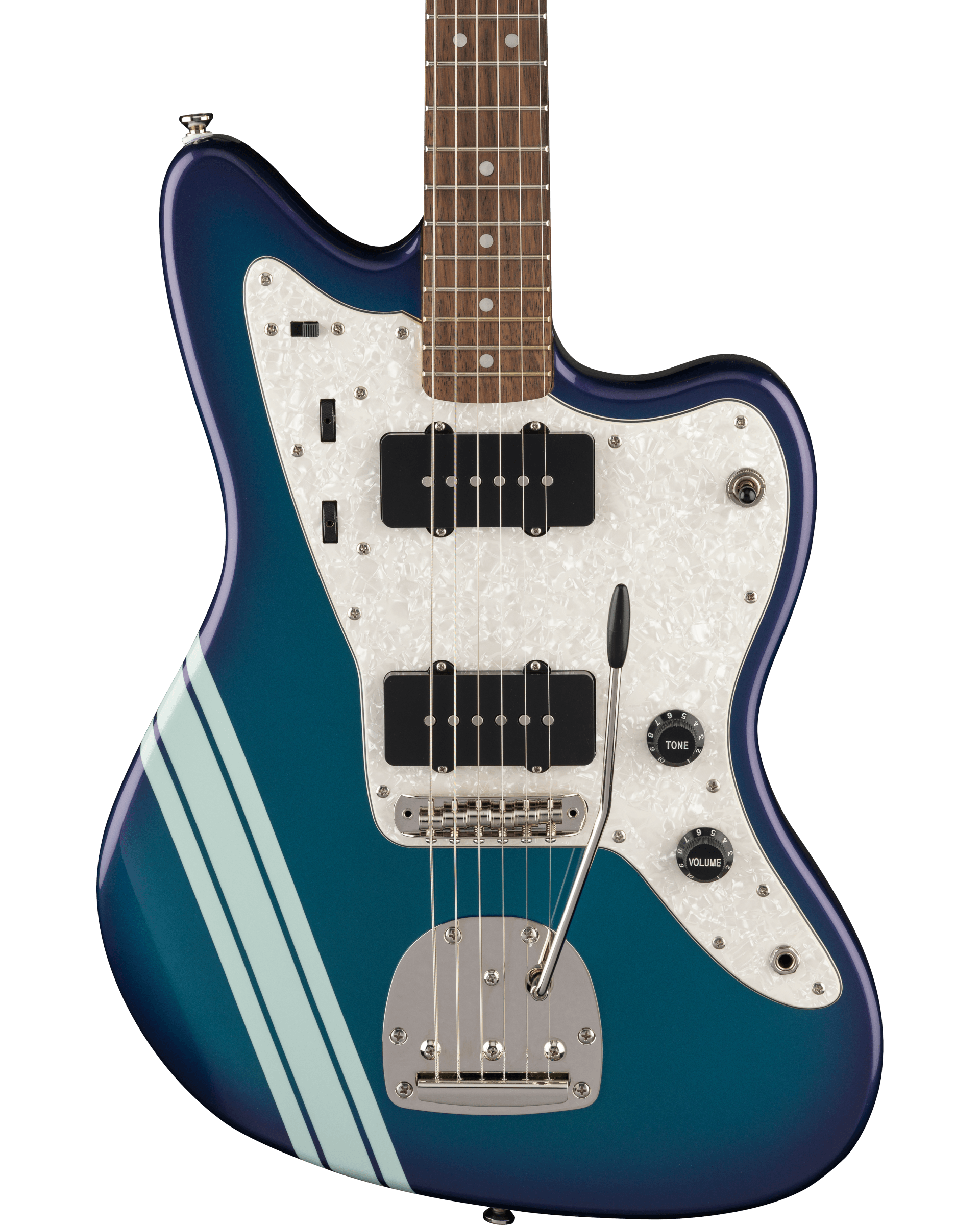 Squier  FSR Classic Vibe '60s Jazzmaster (Laurel Fingerboard, White Pearloid Pickguard, Matching Headstock, Competition Burgundy)