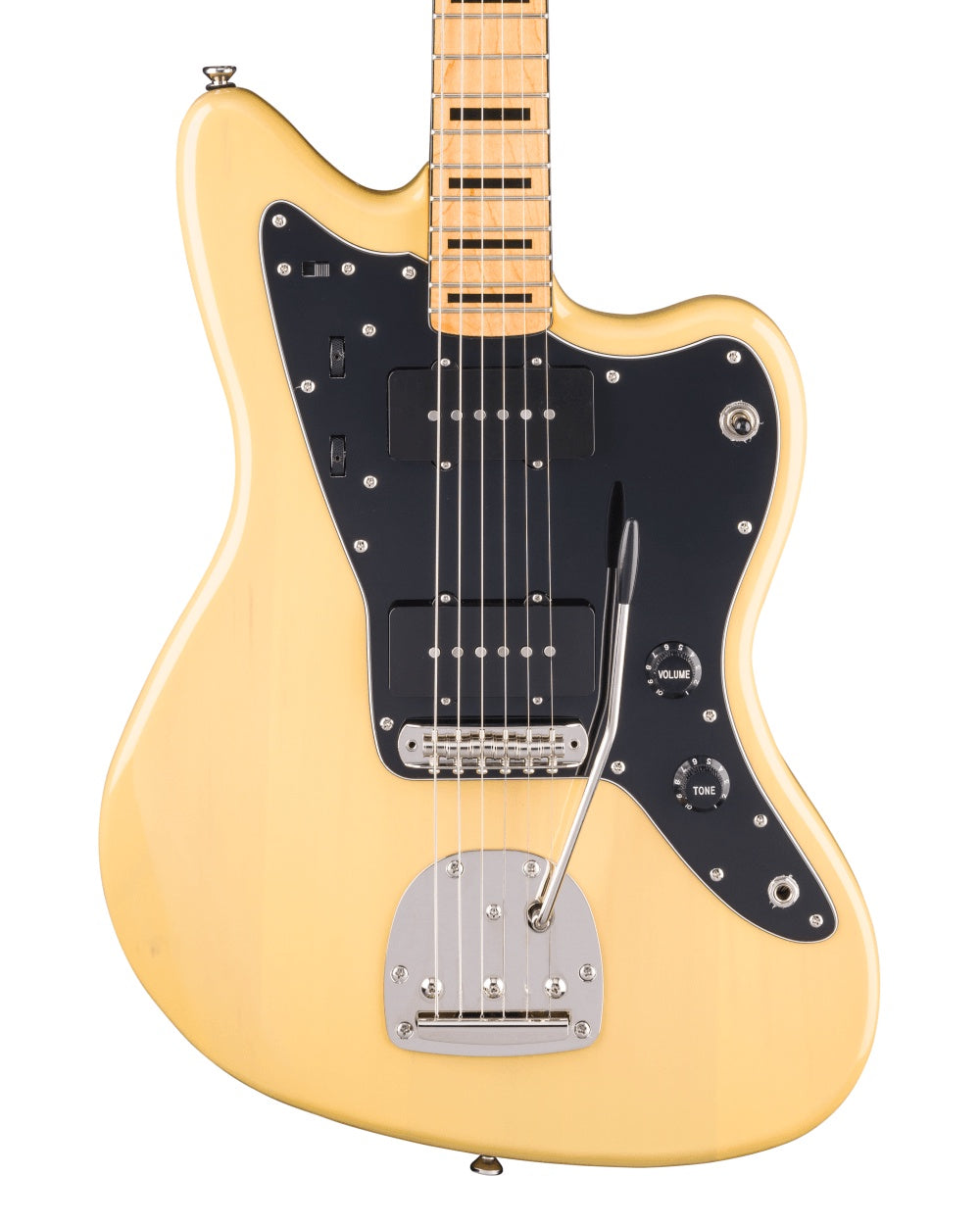 Squier FSR Classic Vibe '70s Jazzmaster (Maple Fingerboard, Black Pickguard, Vintage Blonde)