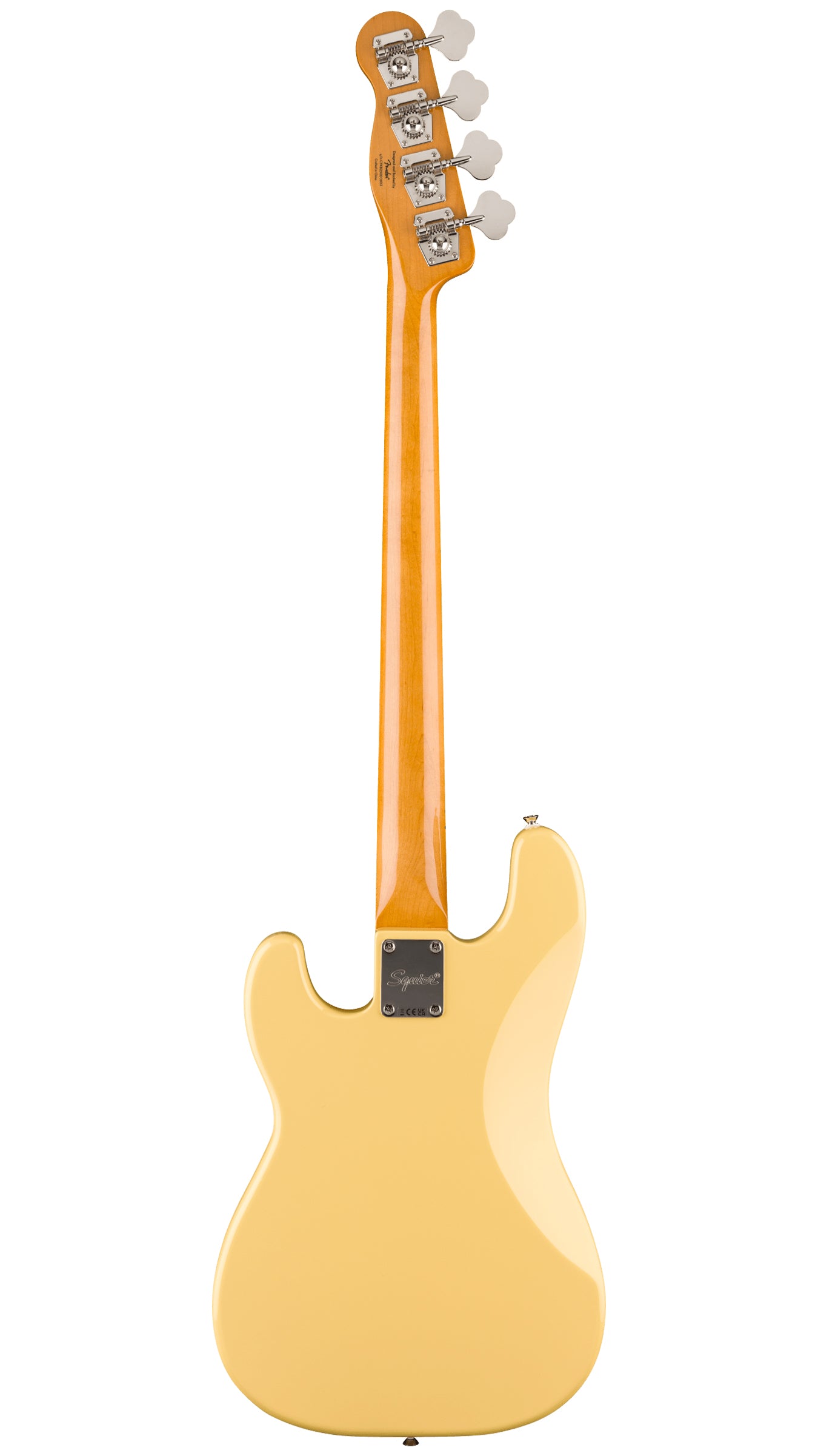 Squier Classic Vibe Telecaster Bass (Maple Fingerboard, Parchment Pickguard, Vintage White)