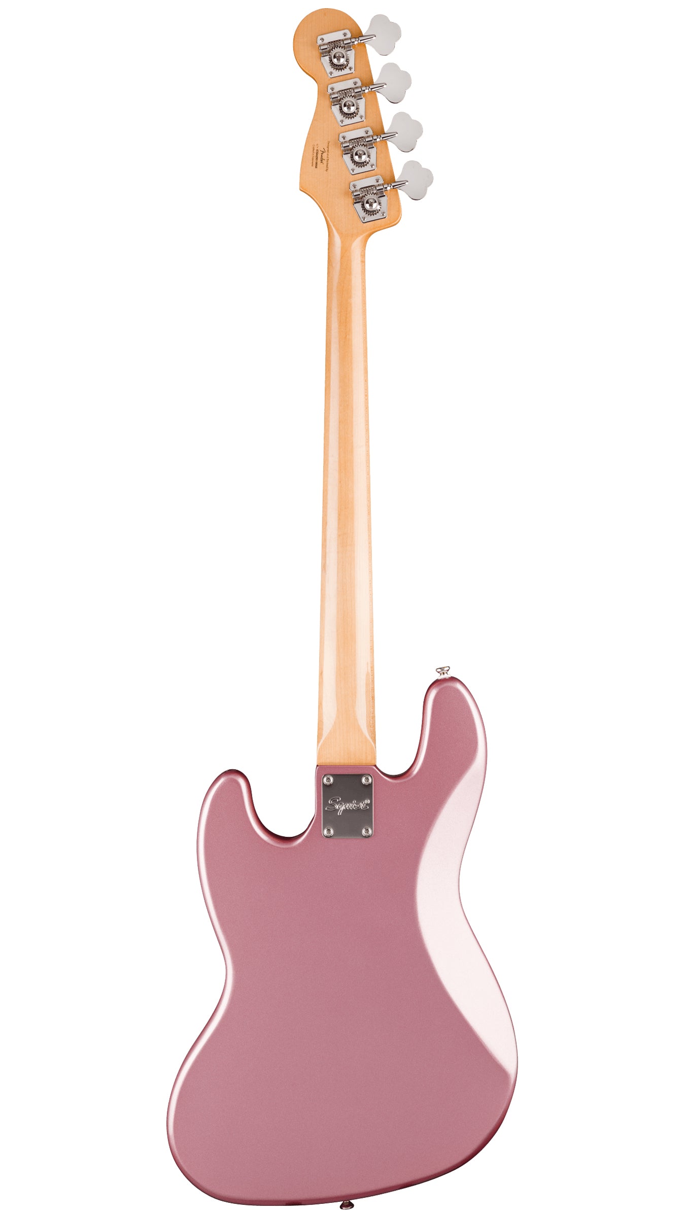 Squier Classic Vibe 60s Jazz Bass (Laurel Fingerboard, Tortoishell Pickguard, Matching Headstock, Burgundy Mist)
