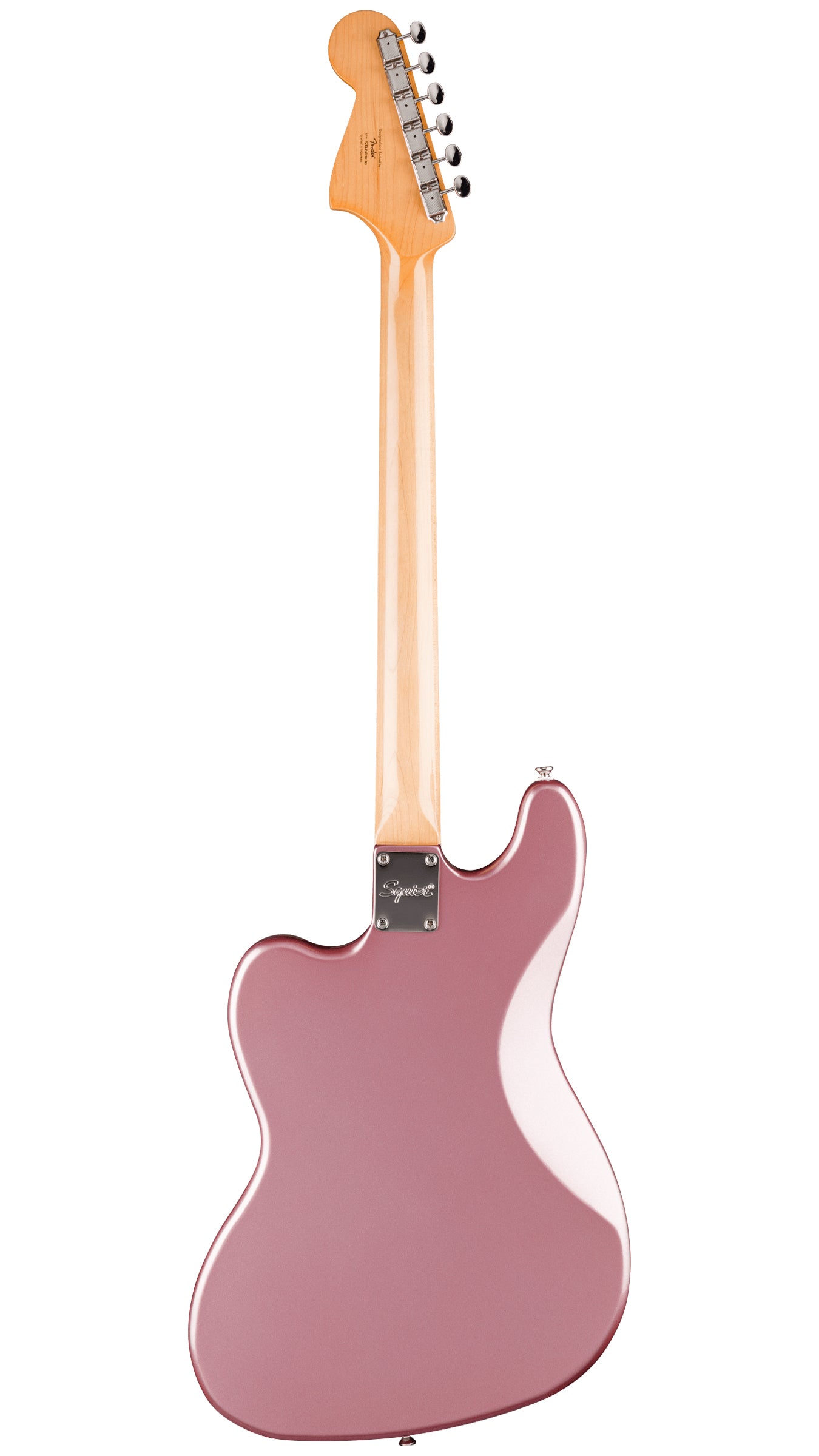 Squier Classic Vibe Bass VI (Laurel Fingerboard, Tortoishell Pickguard, Matching Headstock, Burgundy Mist)