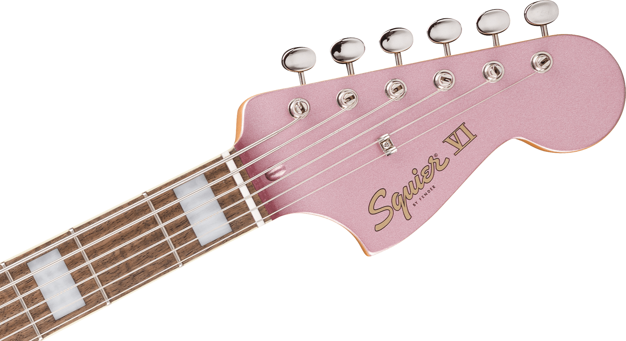 Squier Classic Vibe Bass VI (Laurel Fingerboard, Tortoishell Pickguard, Matching Headstock, Burgundy Mist)