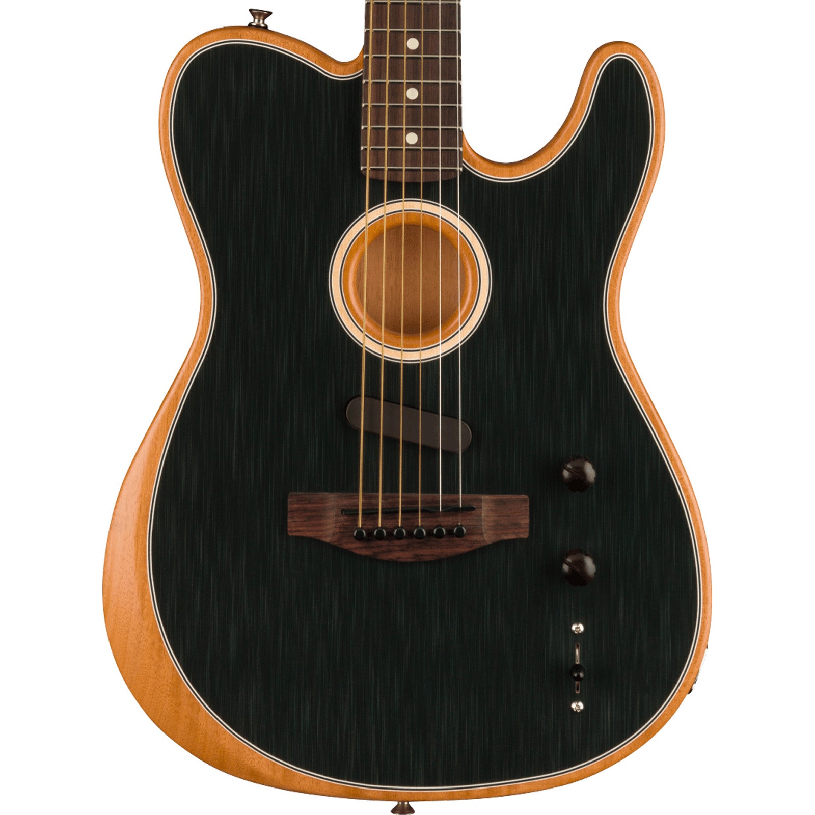 Fender Acoustasonic Player Telecaster (Rosewood Fingerboard, Brushed Black)