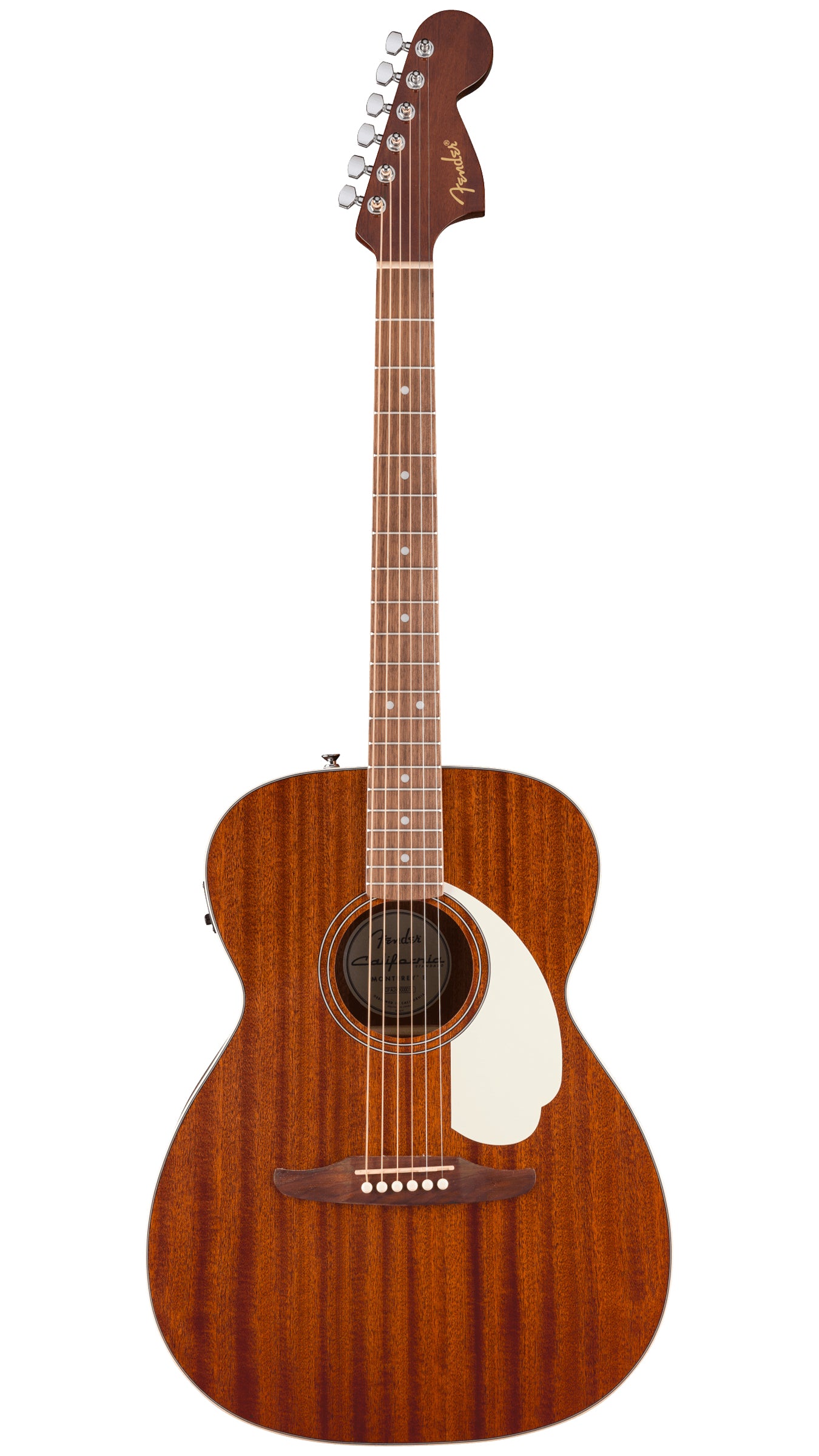 Squier California Standard Monterey E (Sapele Top, Ivory Pickguard, Natural Sapele)