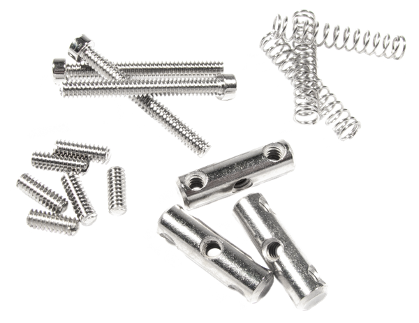 Fender Pure Vintage '58 Telecaster Saddle Kit, Nickel