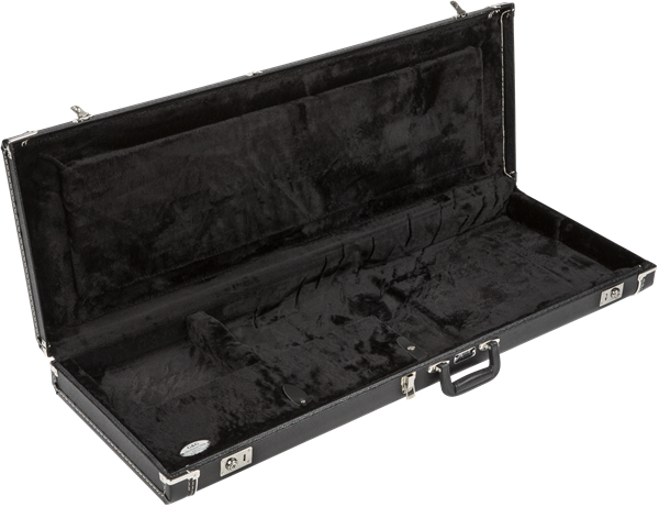 G&G Standard Hardshell case Jaguar/Jazzmaster/Toronado/Jagmaster (Black, Black Interior)