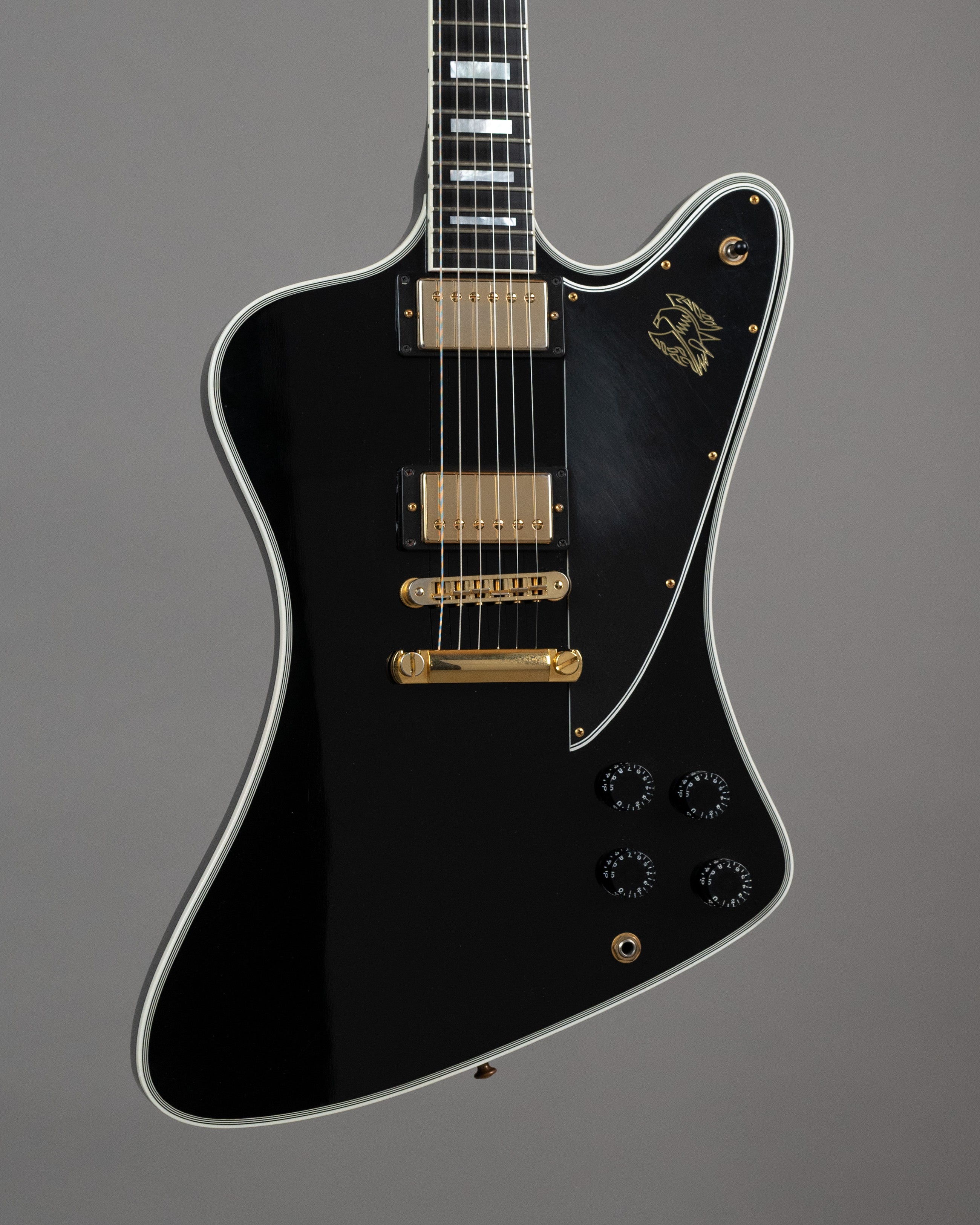 2017 Gibson Custom Shop Firebird Custom (USA, Ebony, Ex Nikki Sixx of