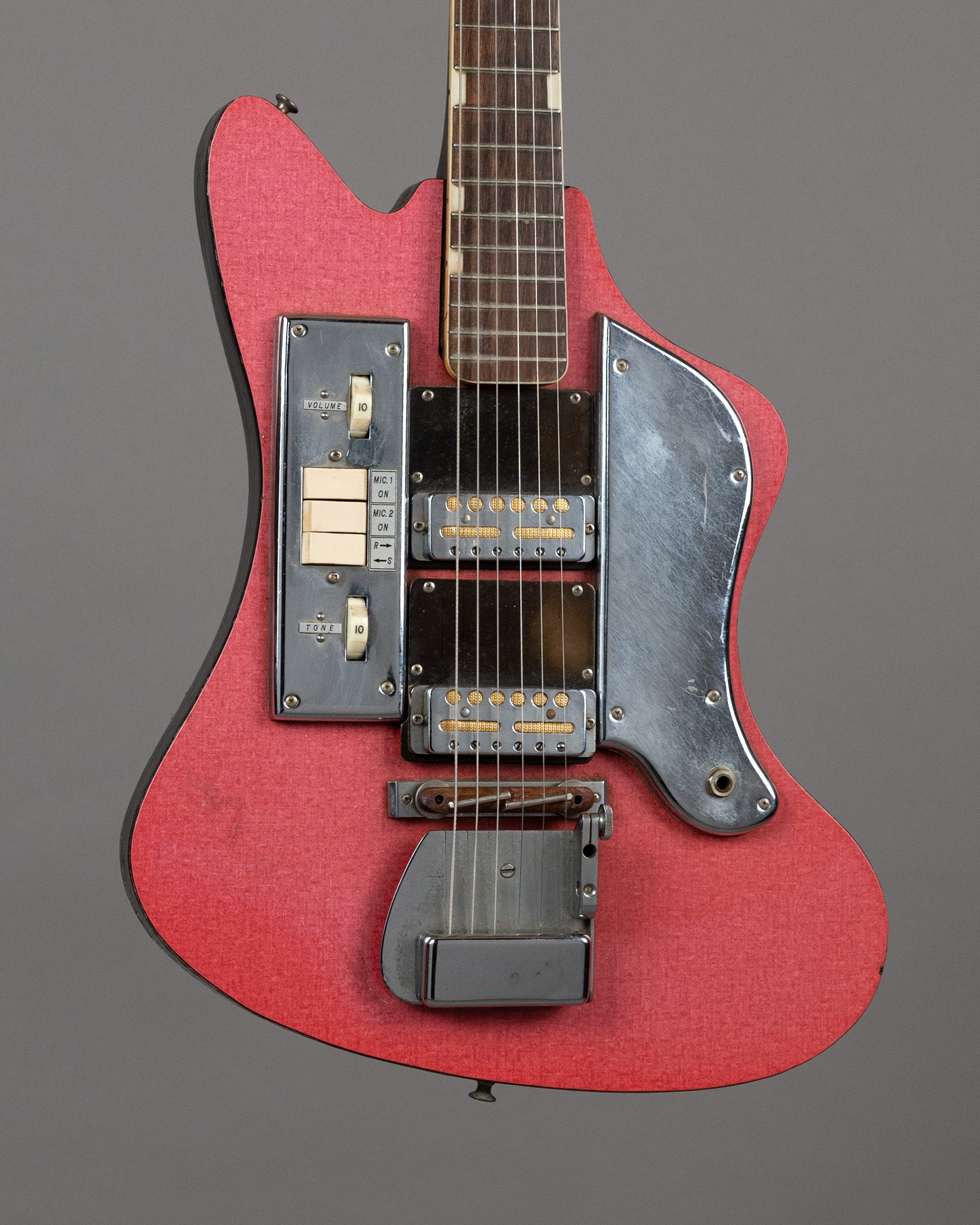 1964 Teisco SS-2L (Japan, Pink Formica)