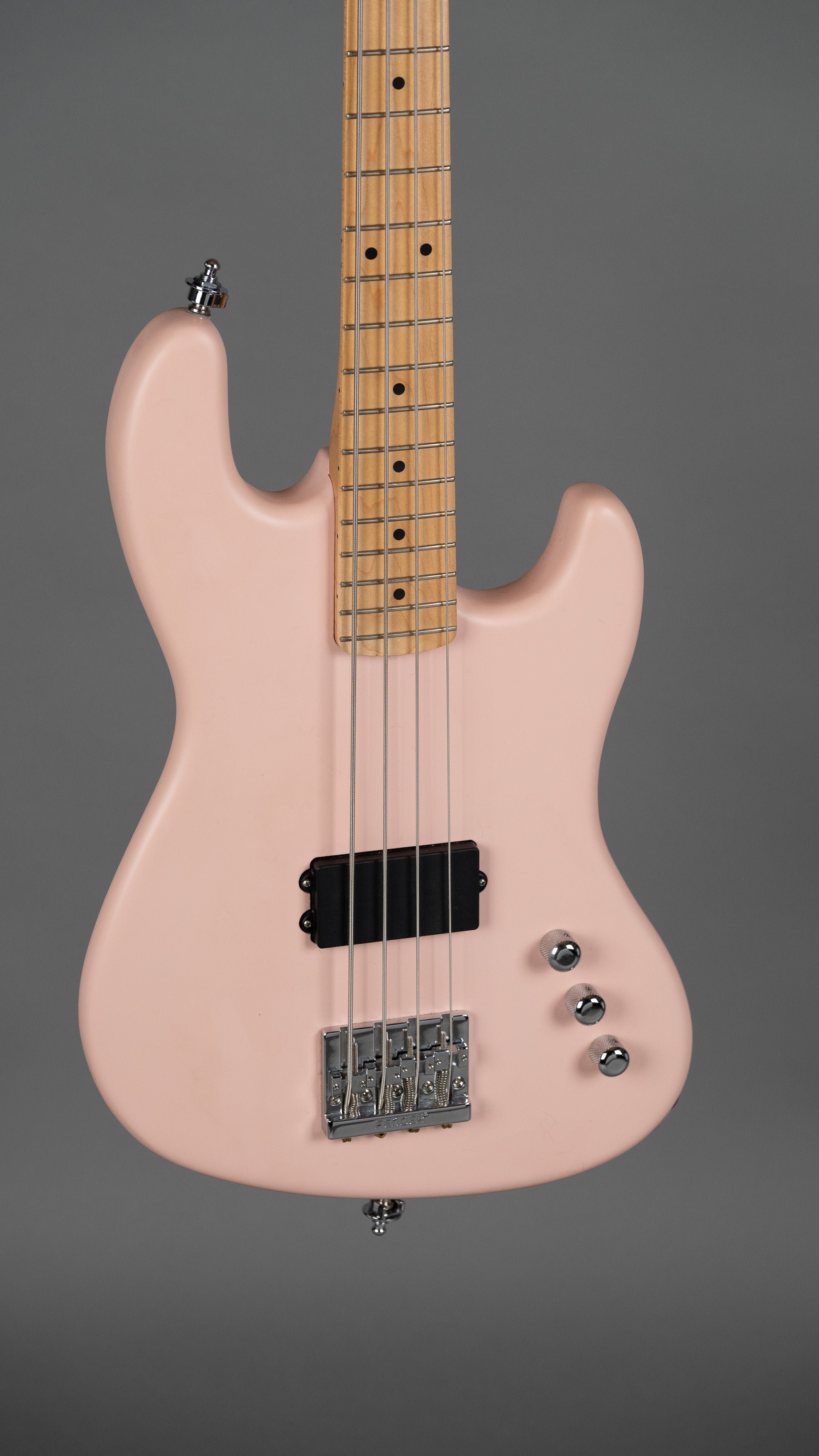2018 Fender Flea Signature Active Jazz Bass (USA, Satin Shell Pink, OHSC)