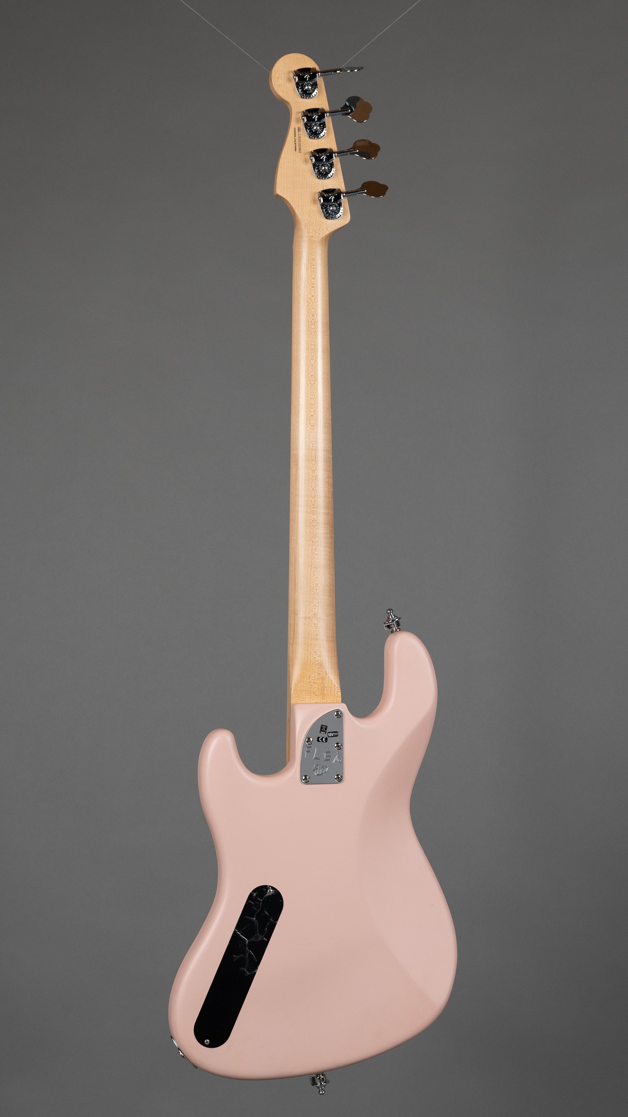 2018 Fender Flea Signature Active Jazz Bass (USA, Satin Shell Pink, OHSC)