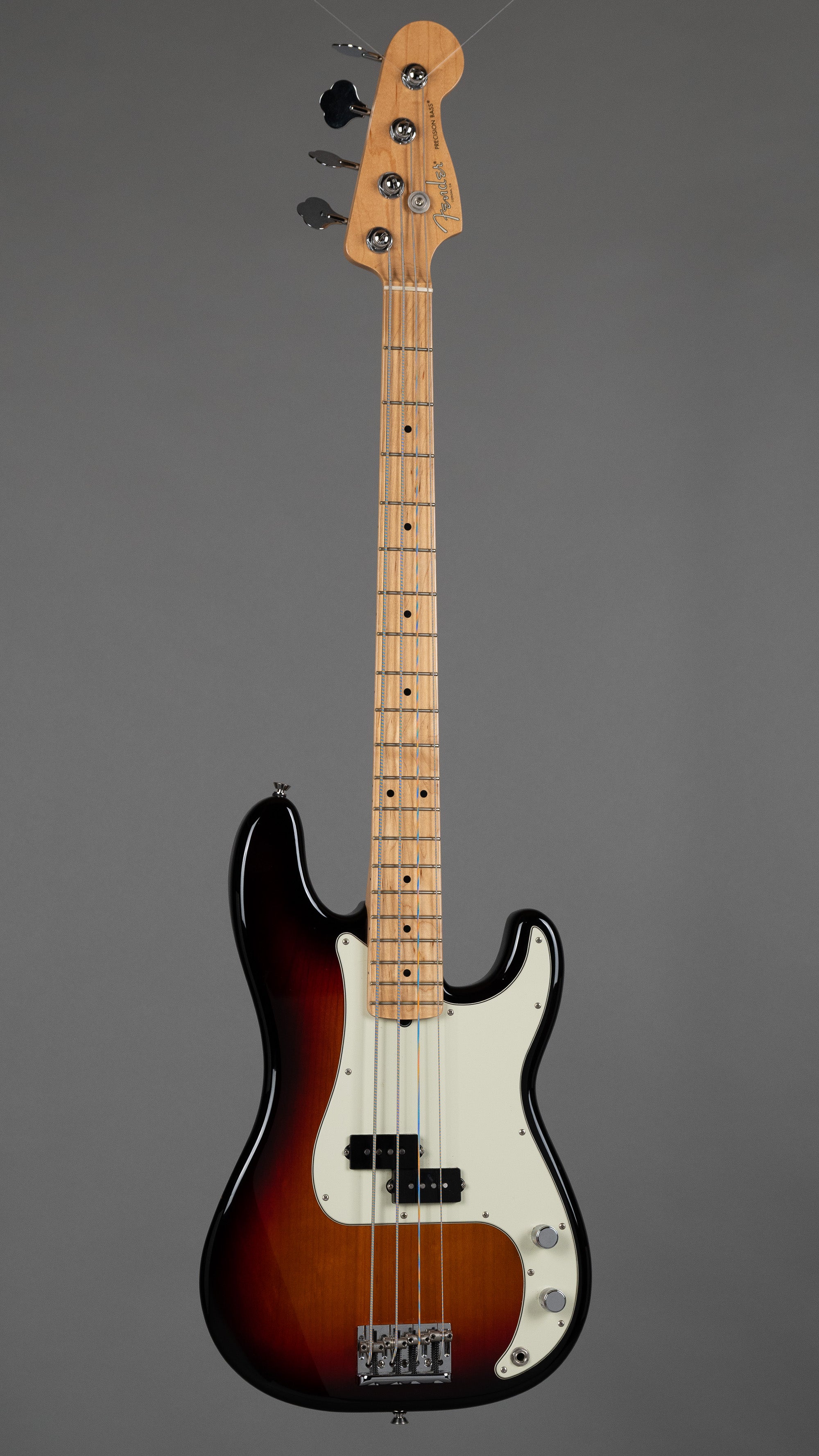 2016 Fender American Professional Precision Bass (USA, Sunburst, OHSC)