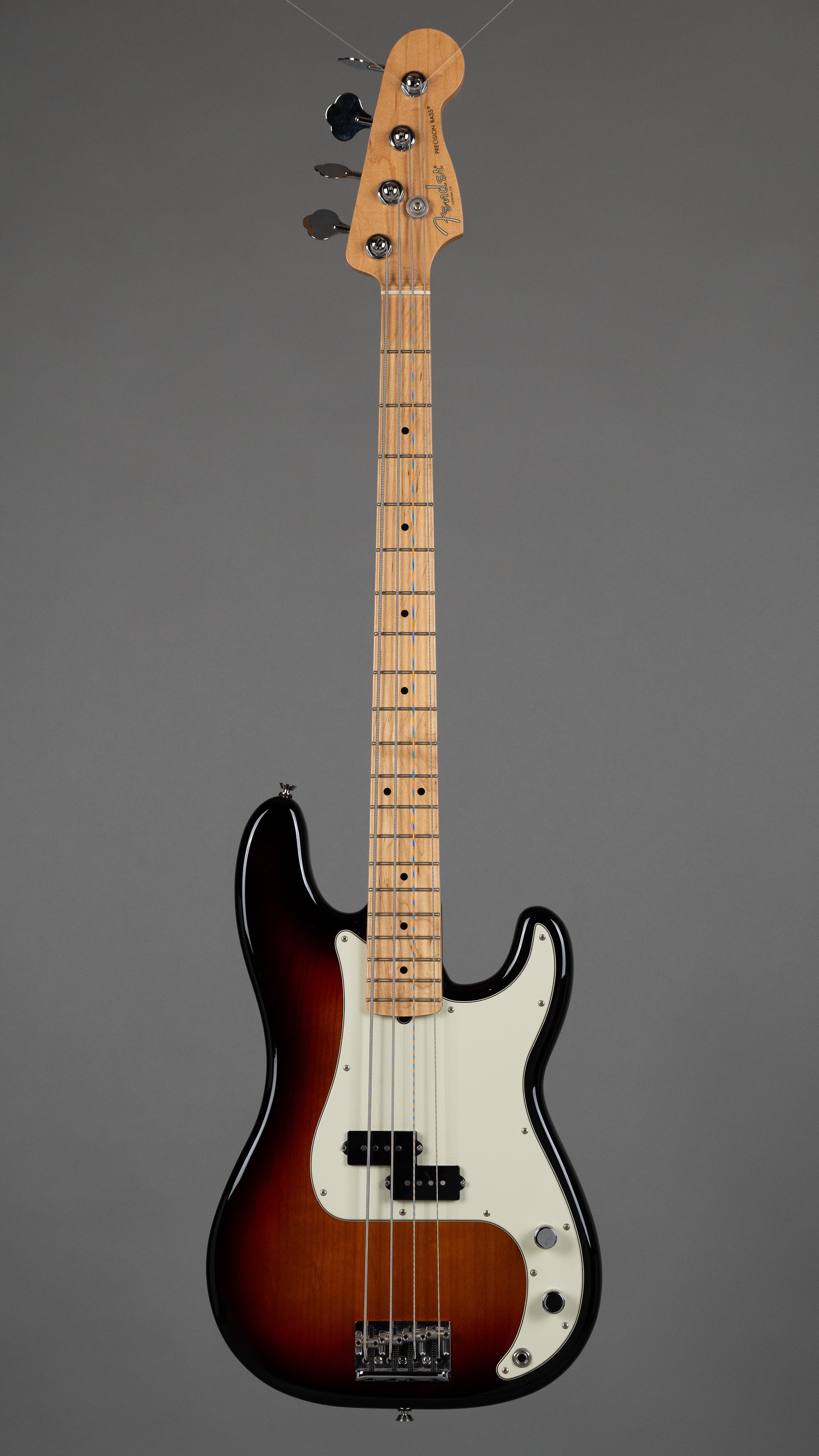 2016 Fender American Professional Precision Bass (USA, Sunburst, OHSC)