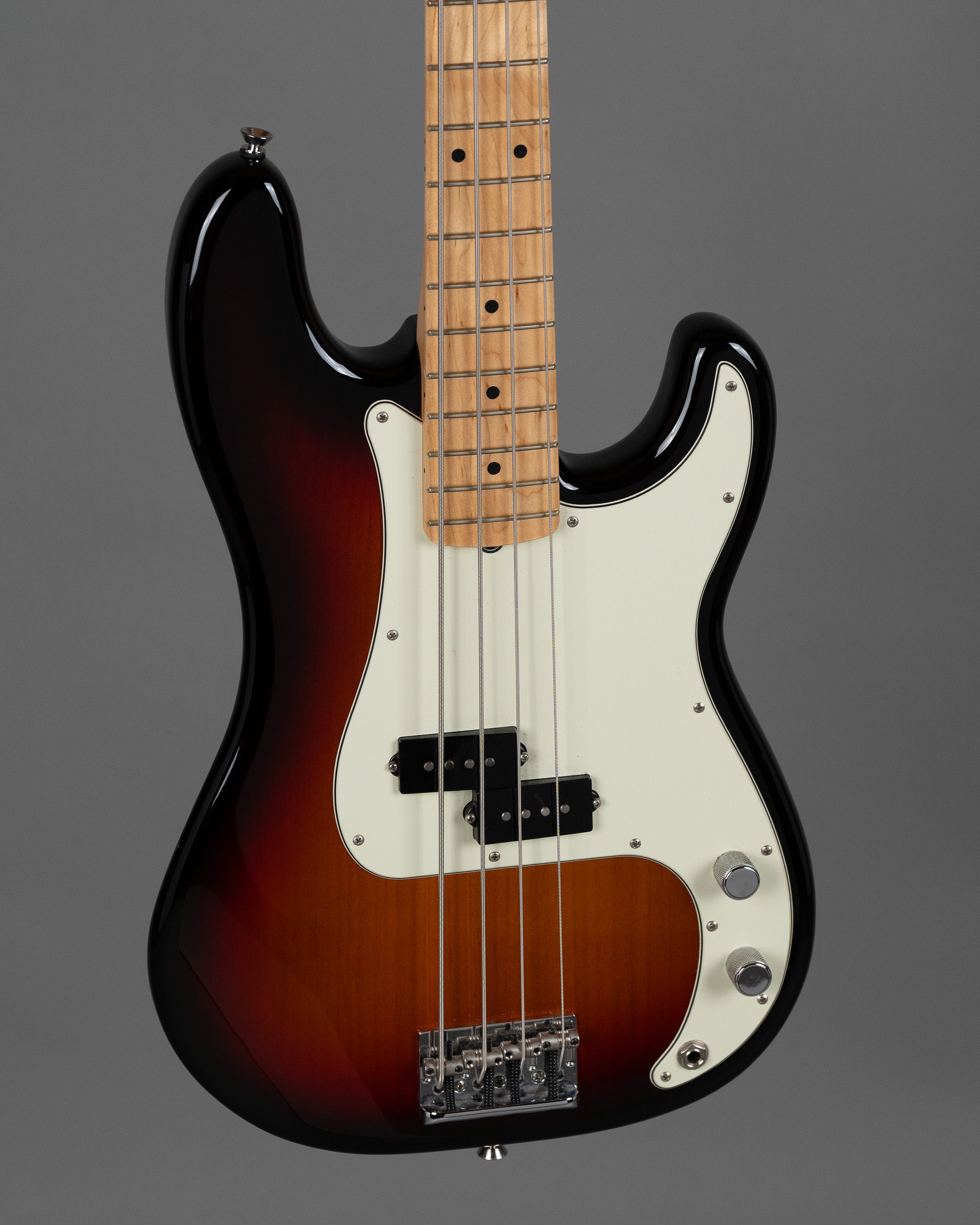 2016 Fender American Professional Precision Bass (USA, Sunburst, OHSC)