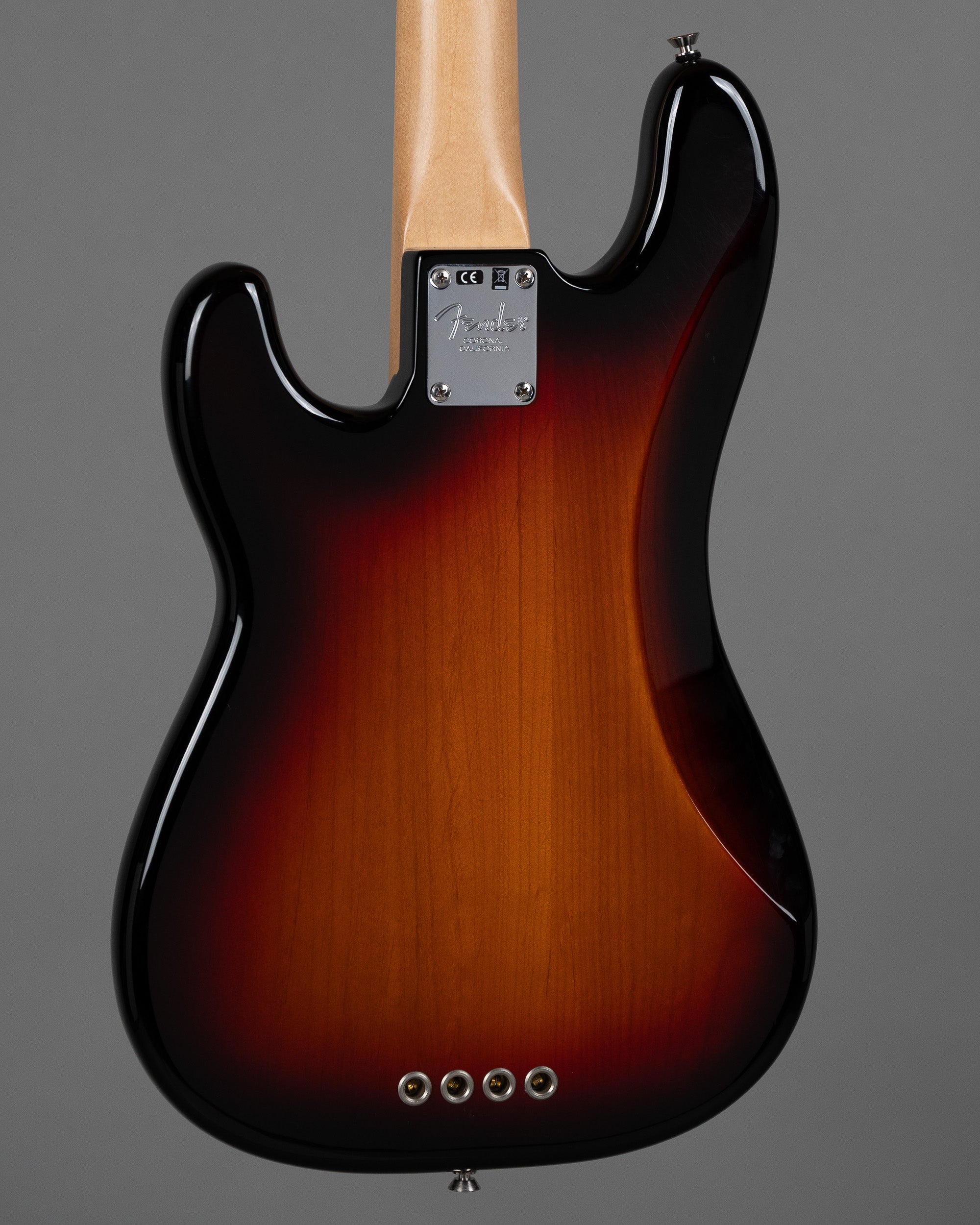 2016 Fender American Professional Precision Bass (USA, Sunburst, OHSC)