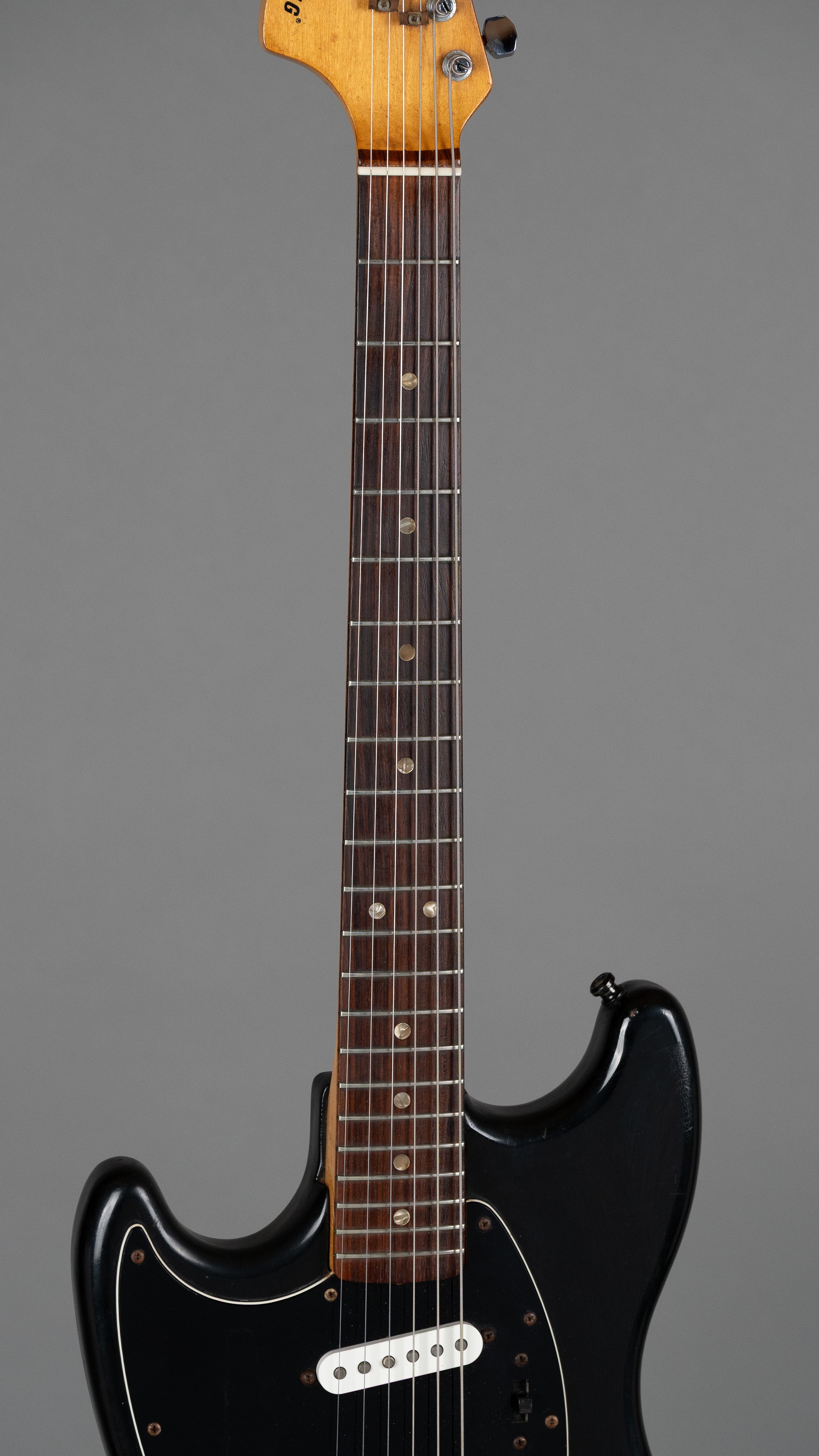1978 Fender Mustang (USA, Black, Left Handed, OHSC)