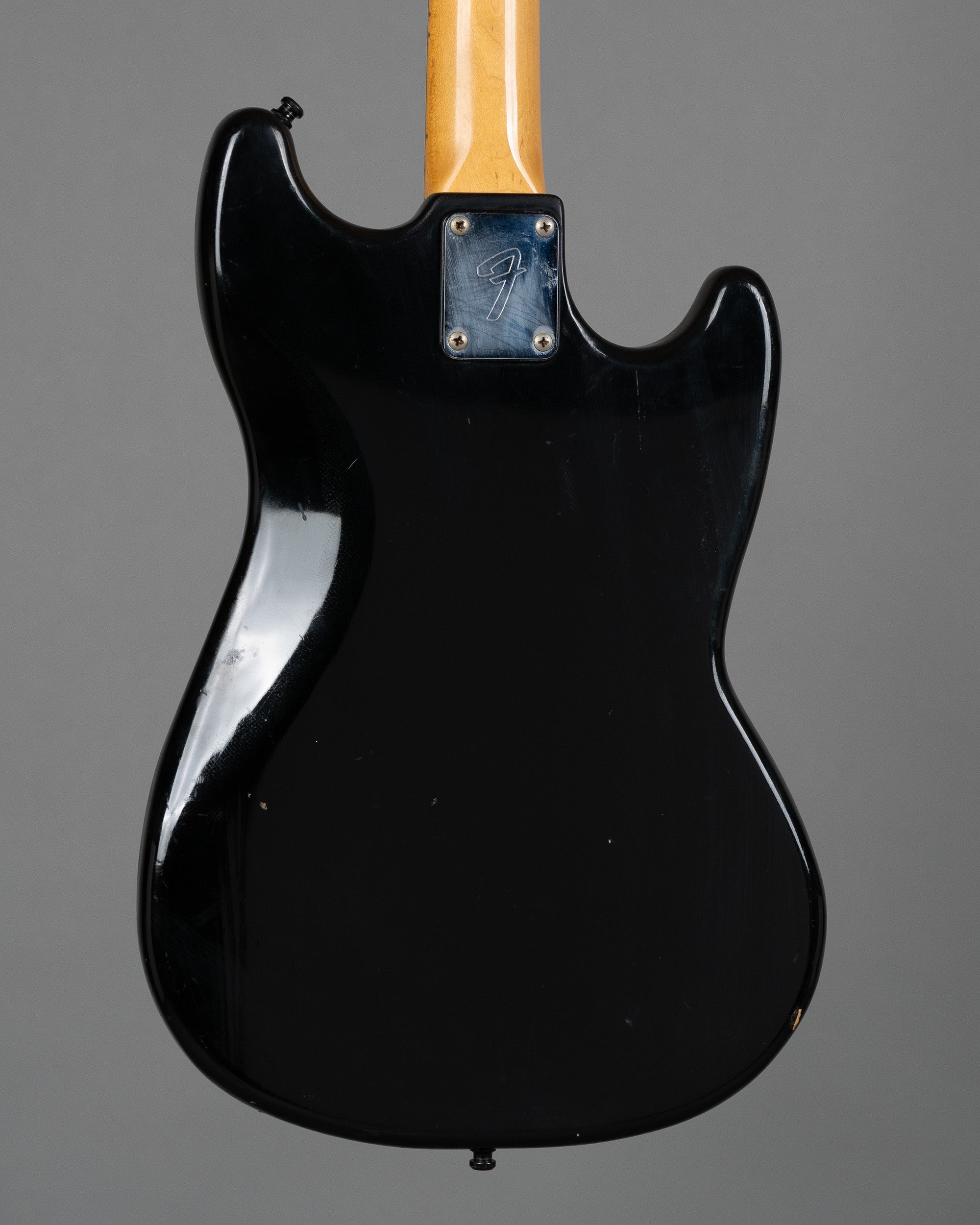 1978 Fender Mustang (USA, Black, Left Handed, OHSC)