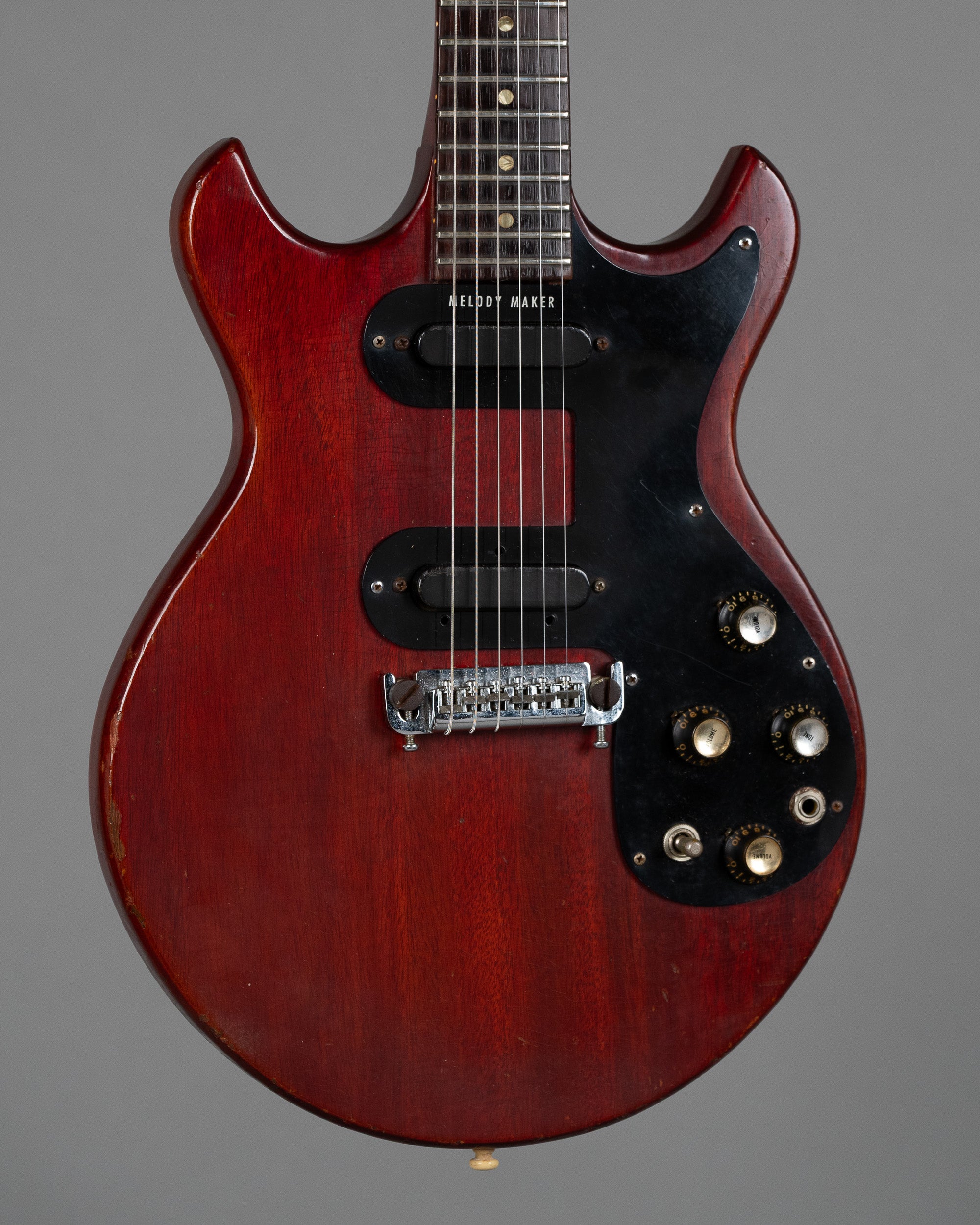 c1965 Gibson Melody Maker (USA, Cherry)