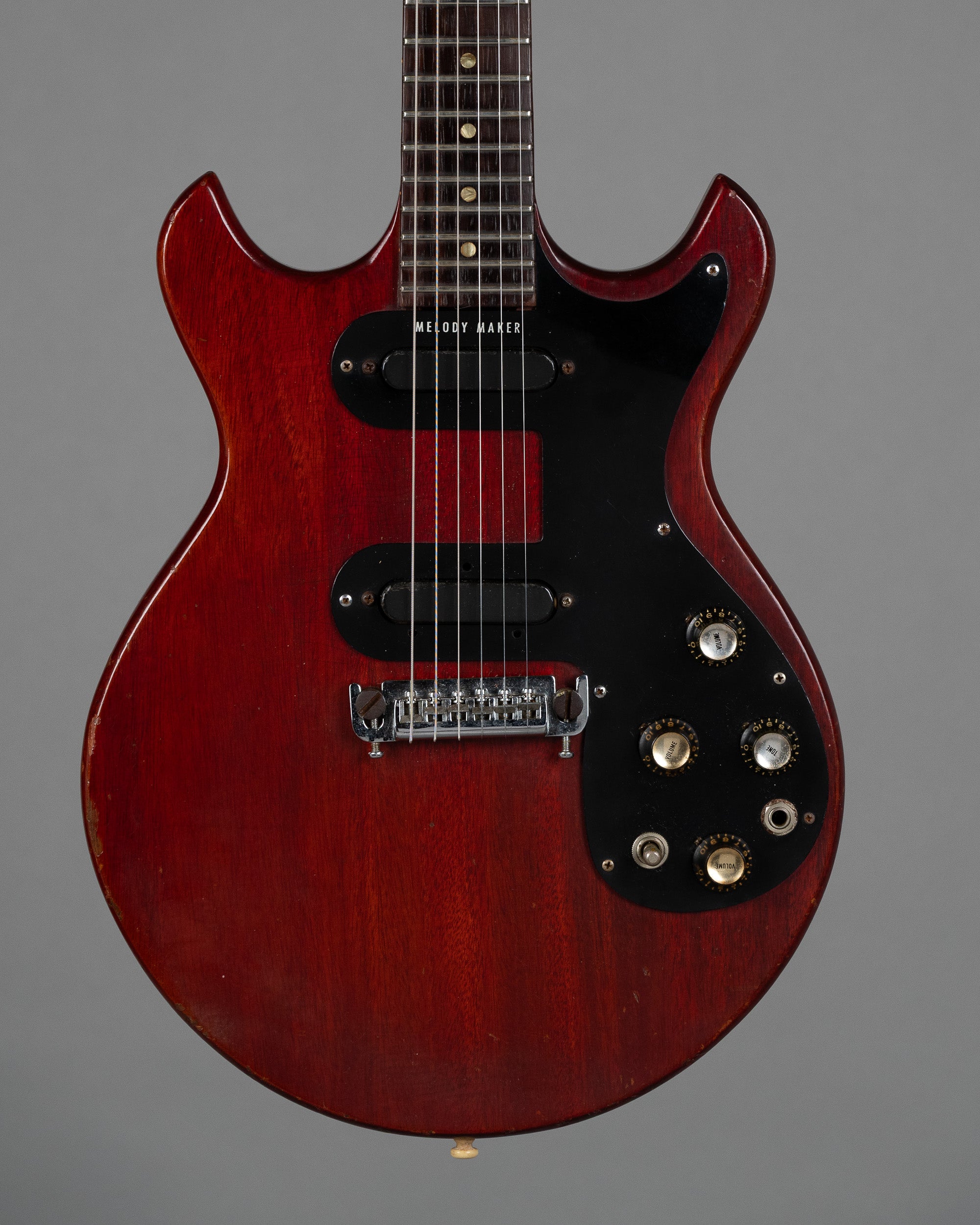 c1965 Gibson Melody Maker (USA, Cherry)