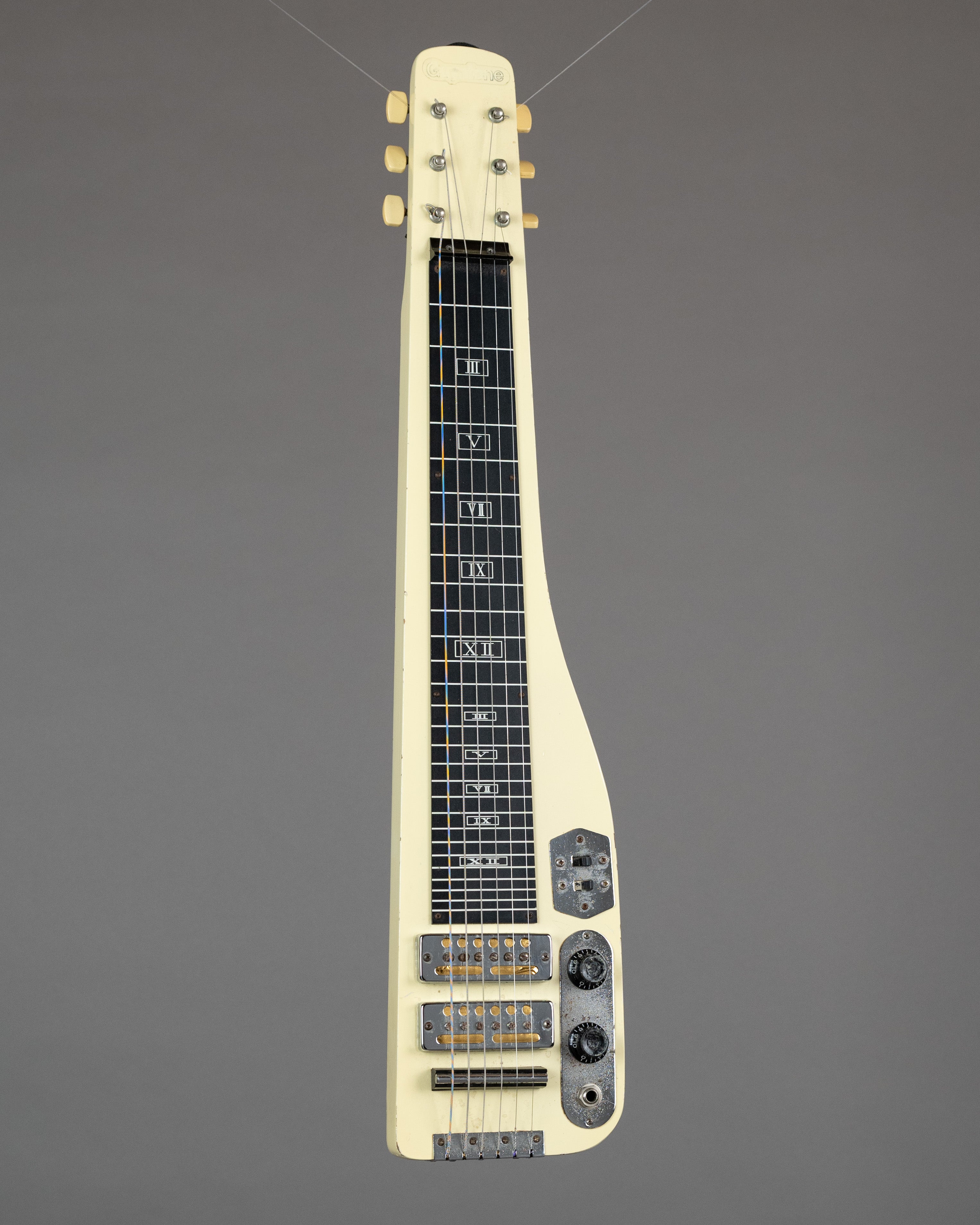 c1960s Guyatone Lap Steel (Japan, White, HSC)