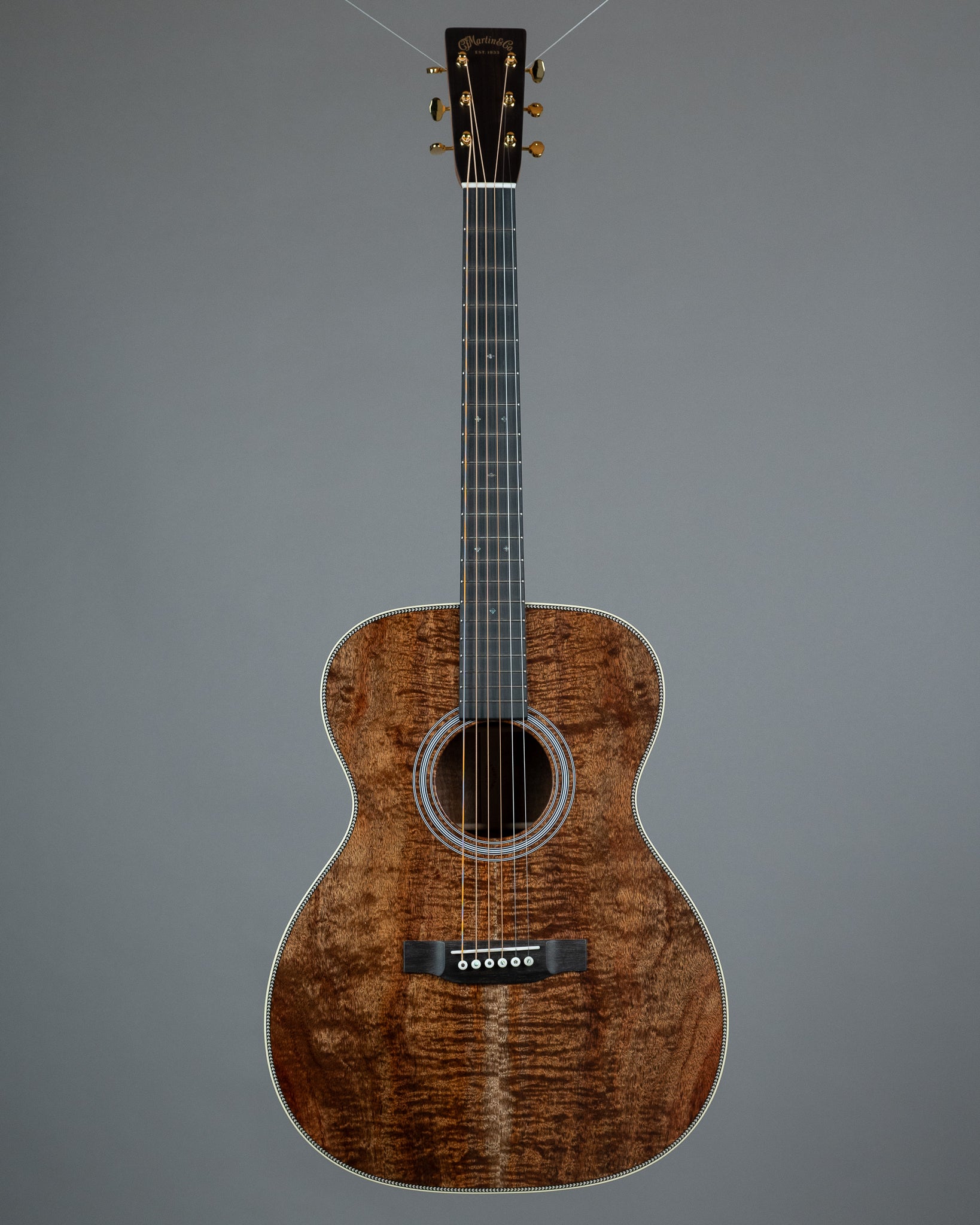 Martin Custom Shop Style-28 OM-14 Exceptional Figure Koa