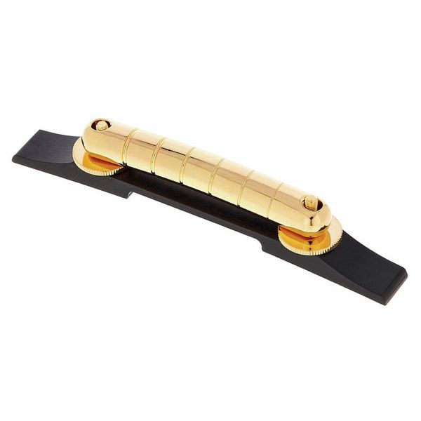 Gretsch Rocking Bar Bridge Assembly (Ebony, Gold)