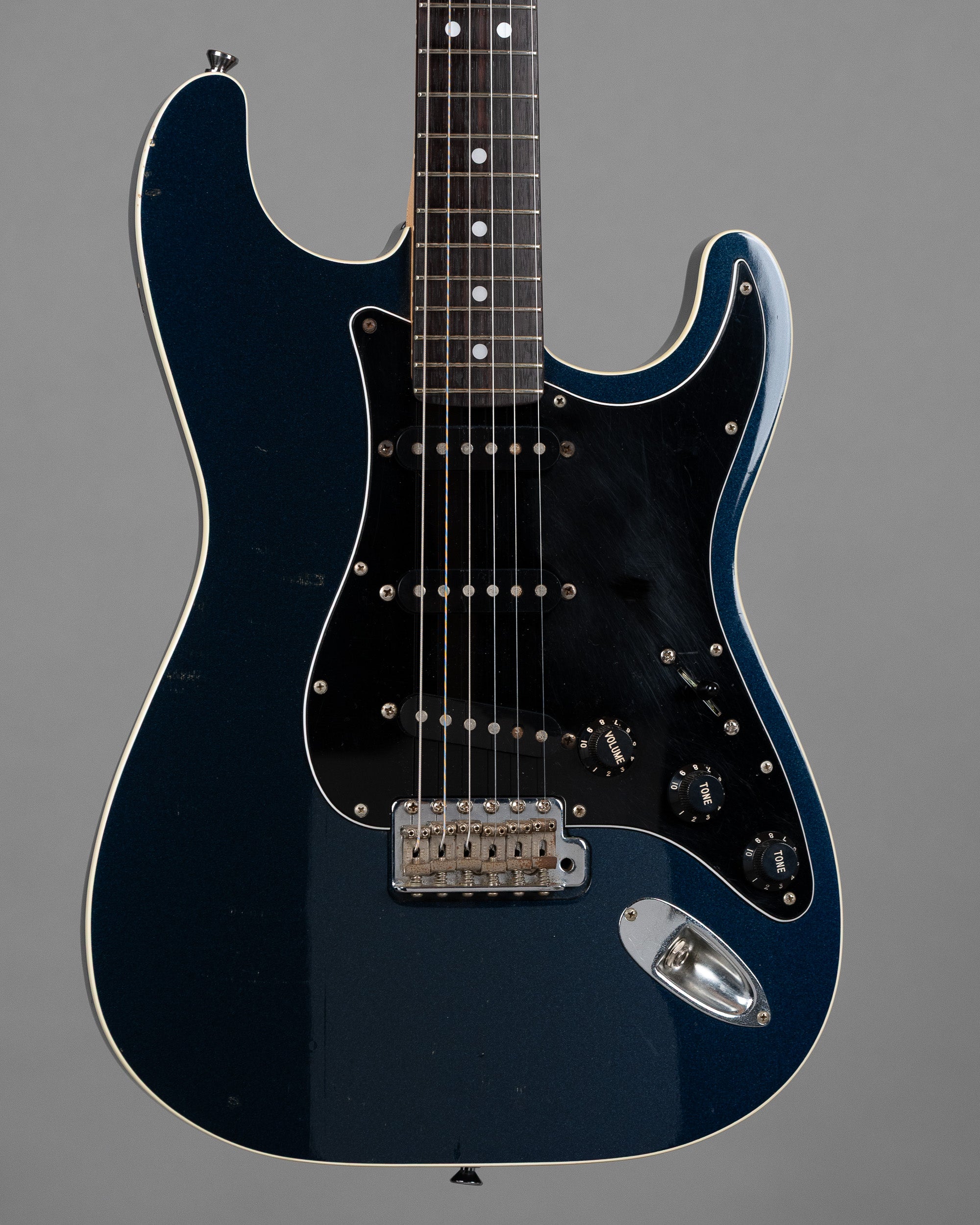 c2004 Fender Aerodyne Stratocaster (Japan, Gun Metal Blue)