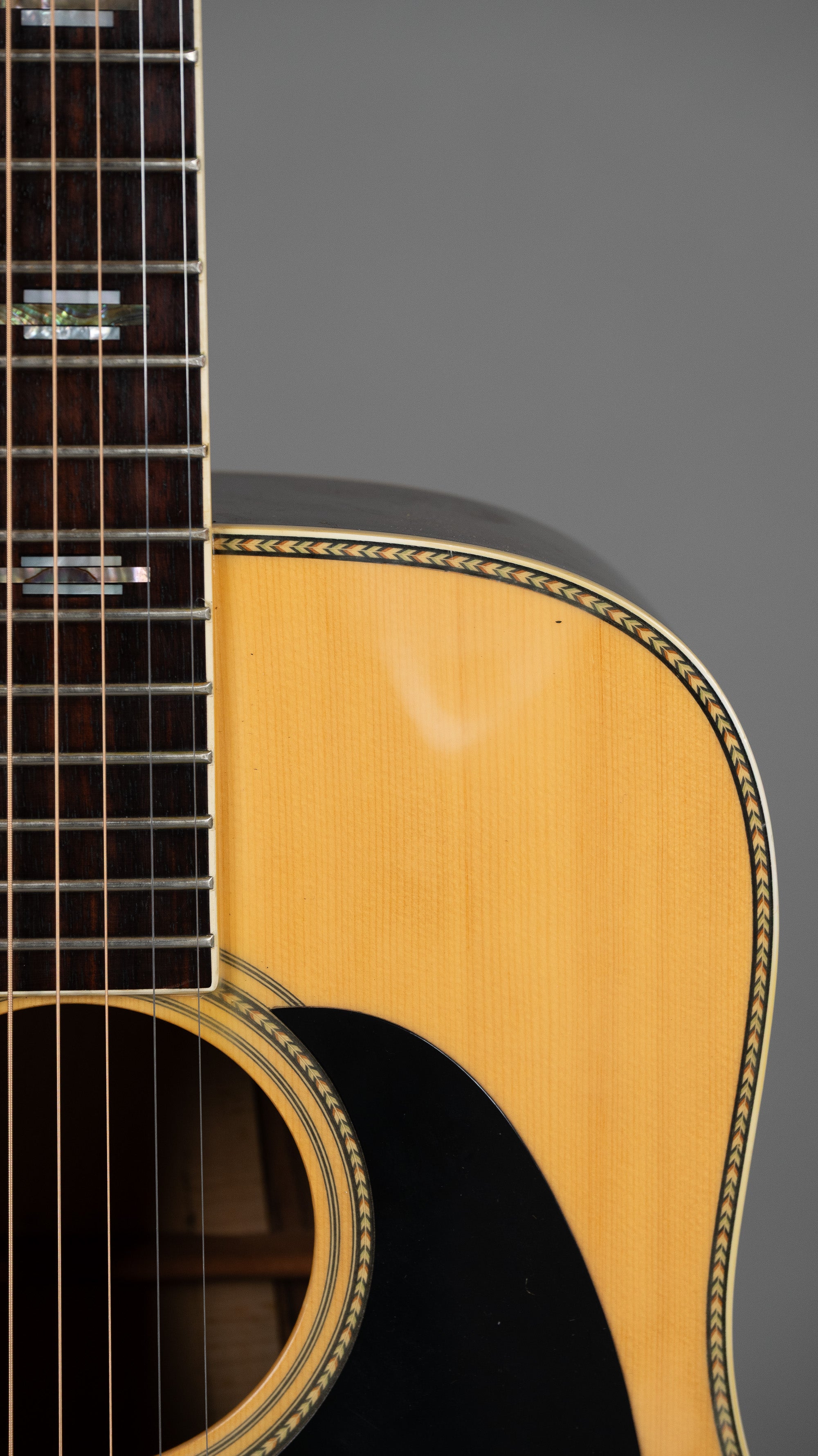 c1980s Yamaki YW-50 'D-35 Style' Dreadnought (Japan, HSC)