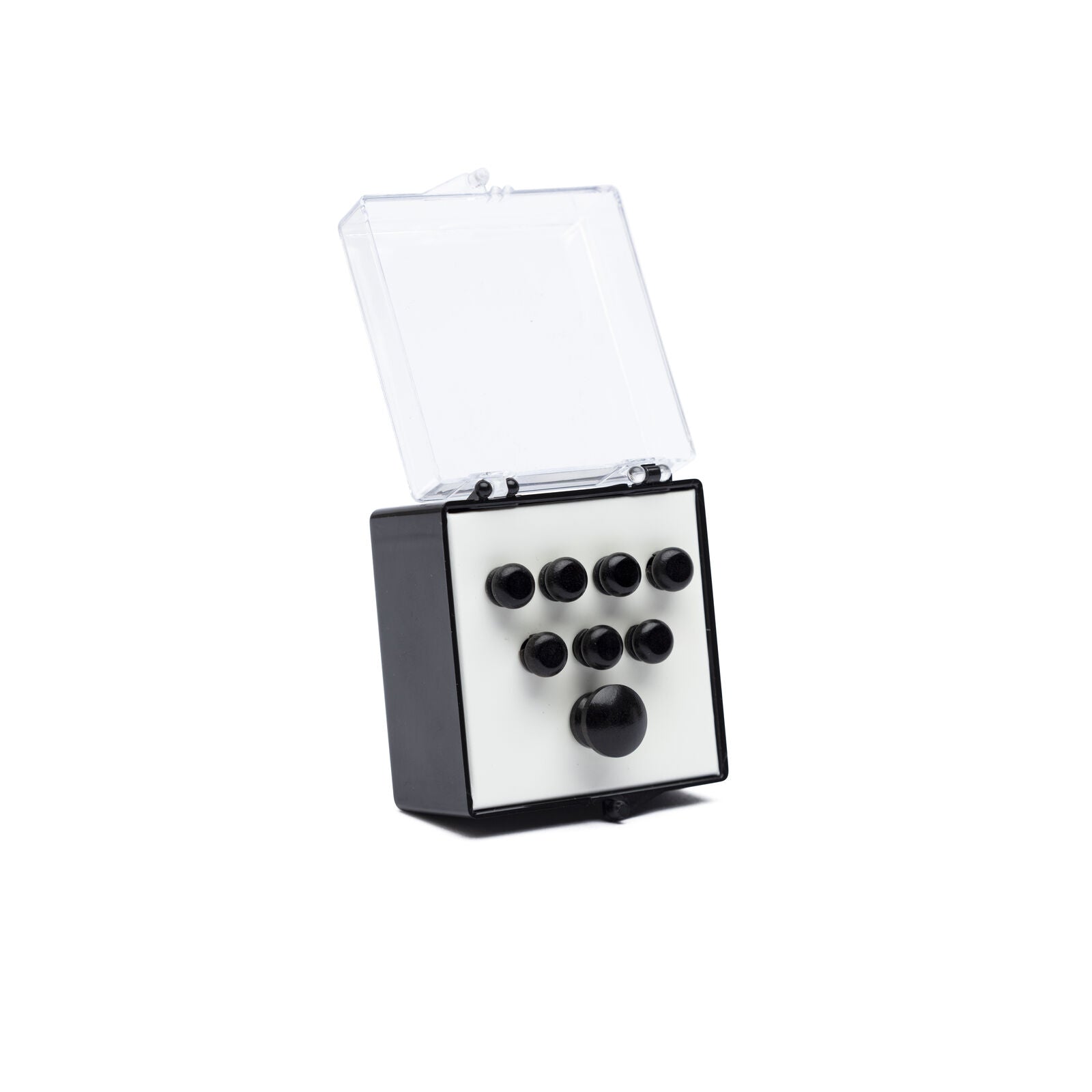 Set of 8 Plain Martin Ebony Bridge Pins