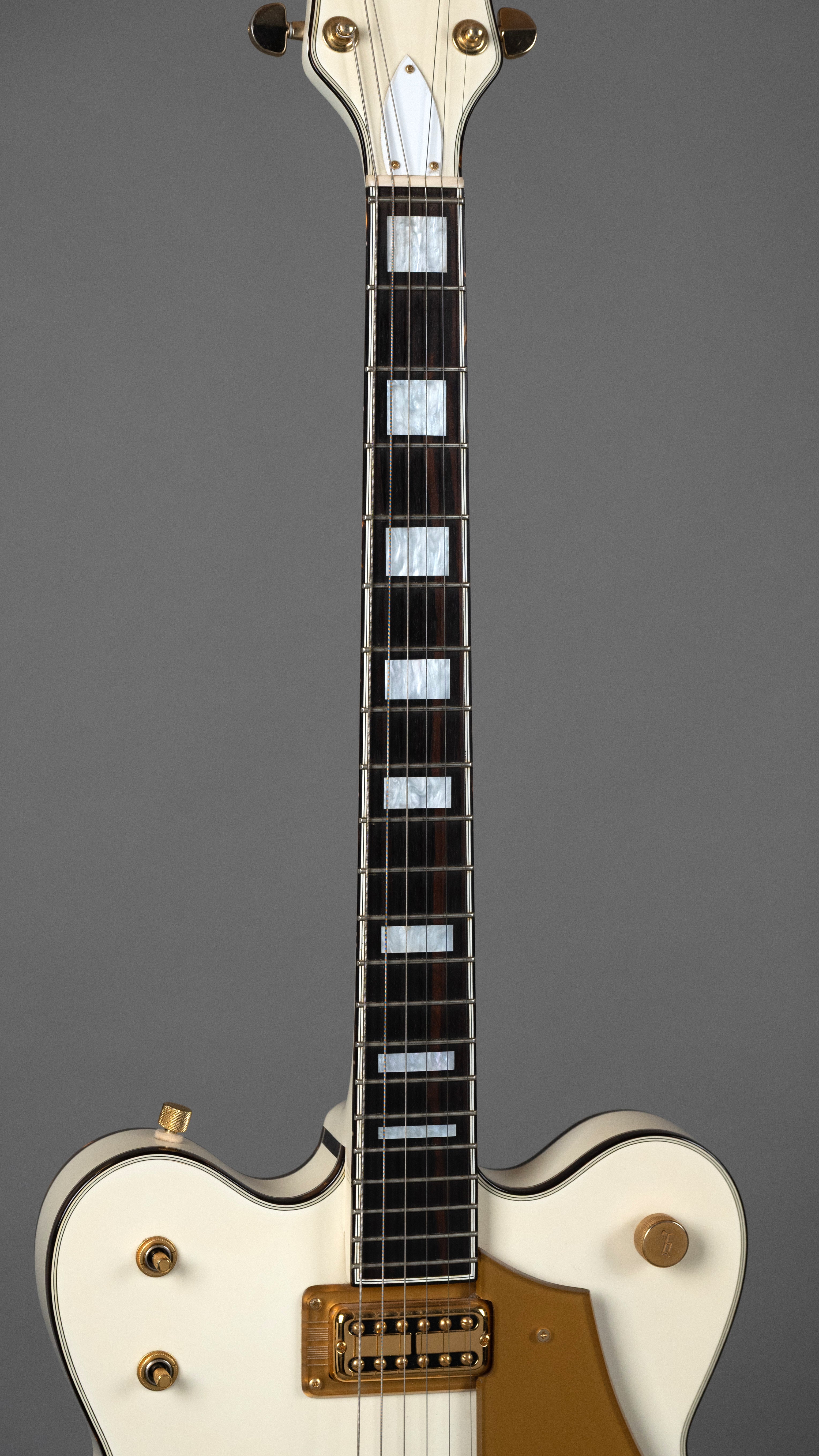 1987 Greco WF-140 Super Real 'White Falcon' (Japan, White, Gretsch HSC)