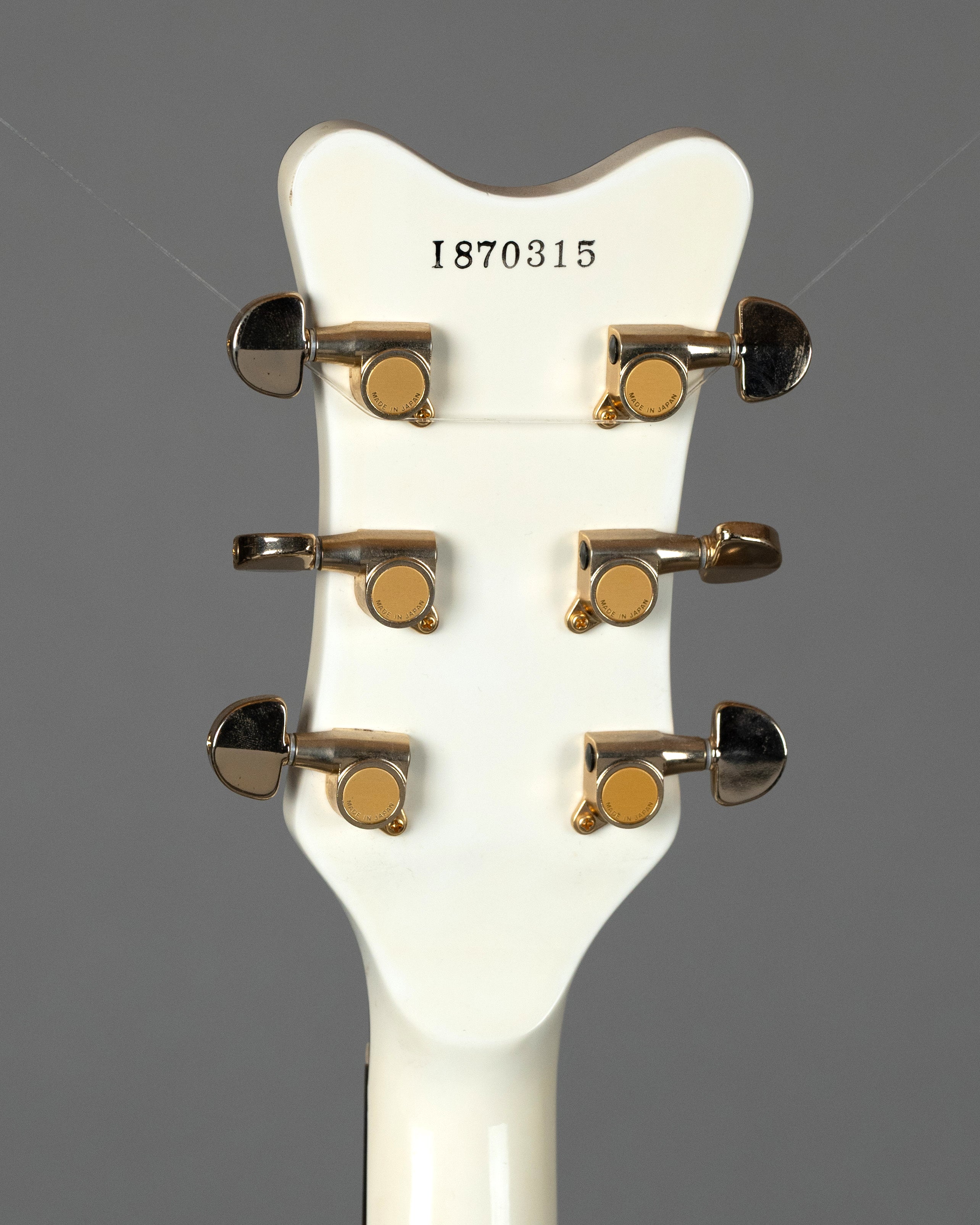 1987 Greco WF-140 Super Real 'White Falcon' (Japan, White, Gretsch HSC)