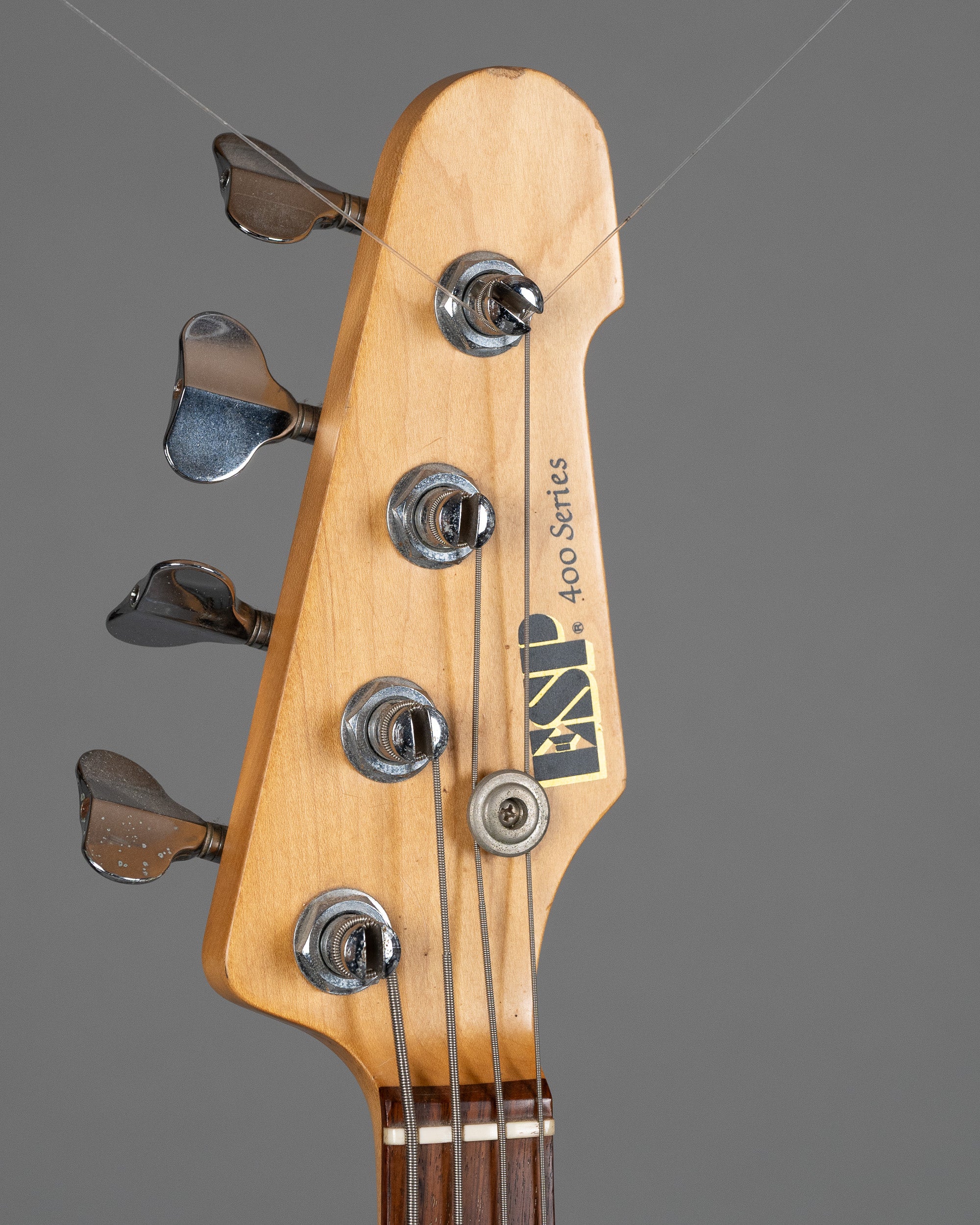 c1987 ESP 400 Jazz Bass (Japan, Black, HSC)