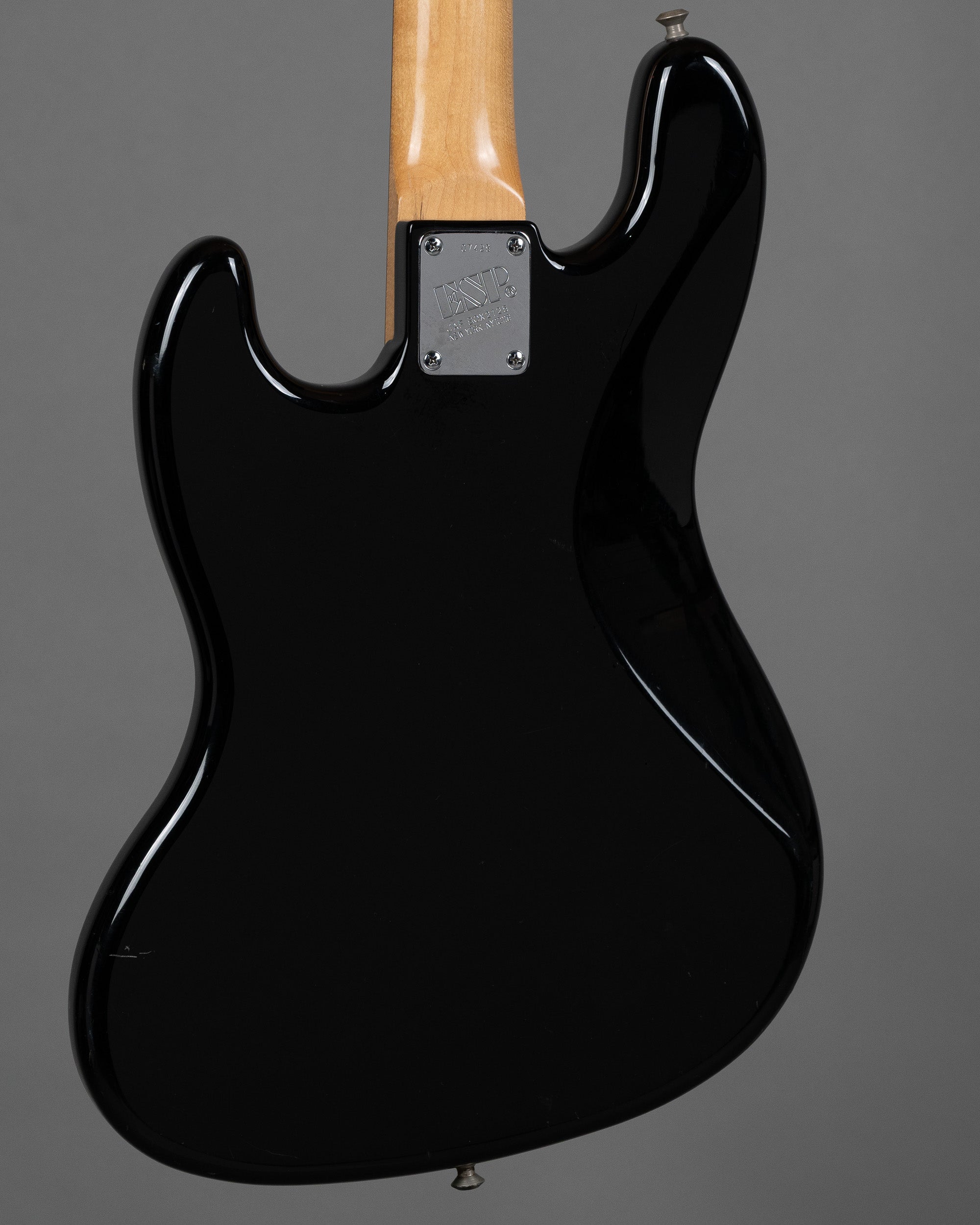 c1987 ESP 400 Jazz Bass (Japan, Black, HSC)