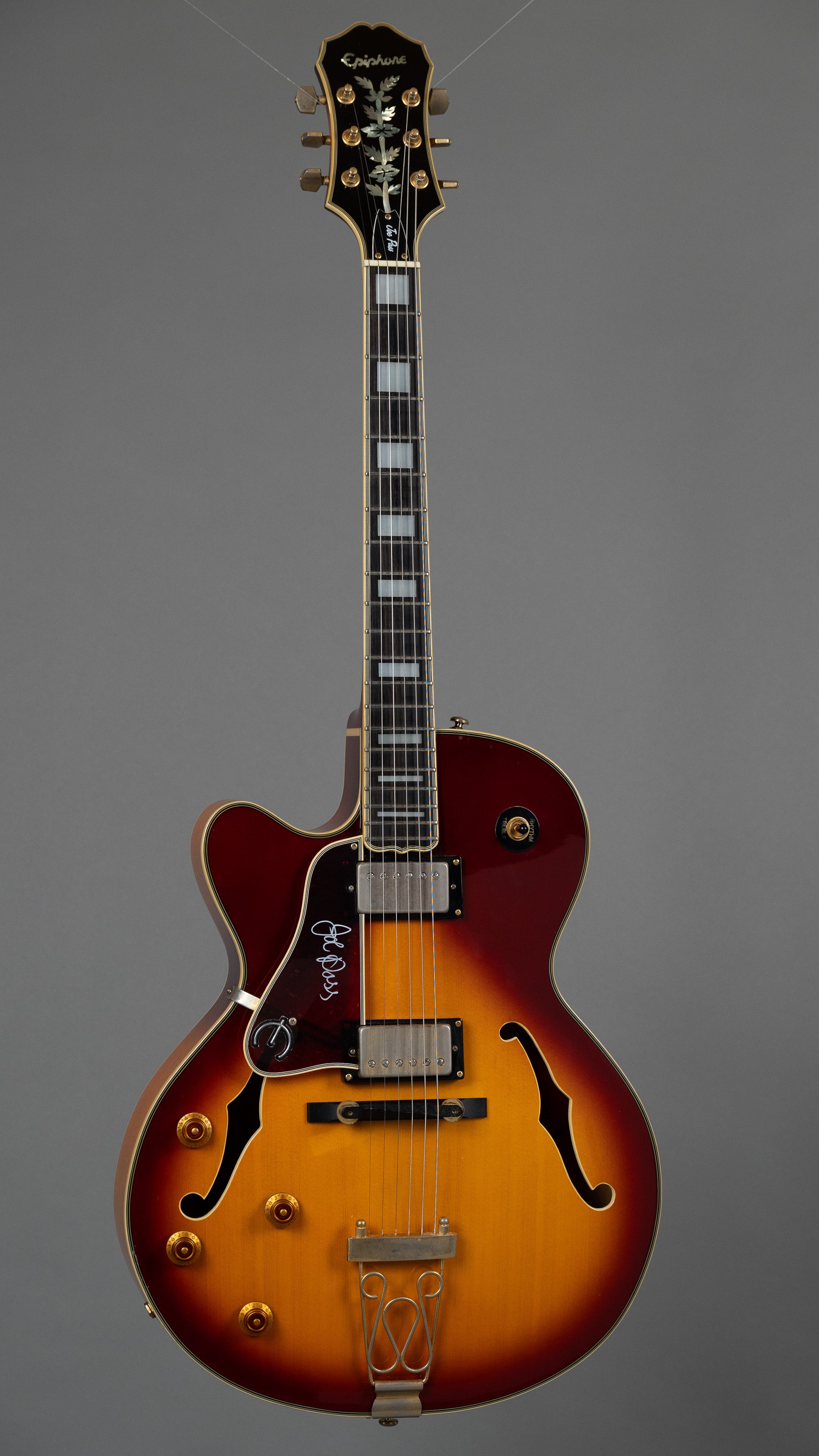 1999 Epiphone Joe Pass Emperor (Korea, Left Handed, Sunburst)