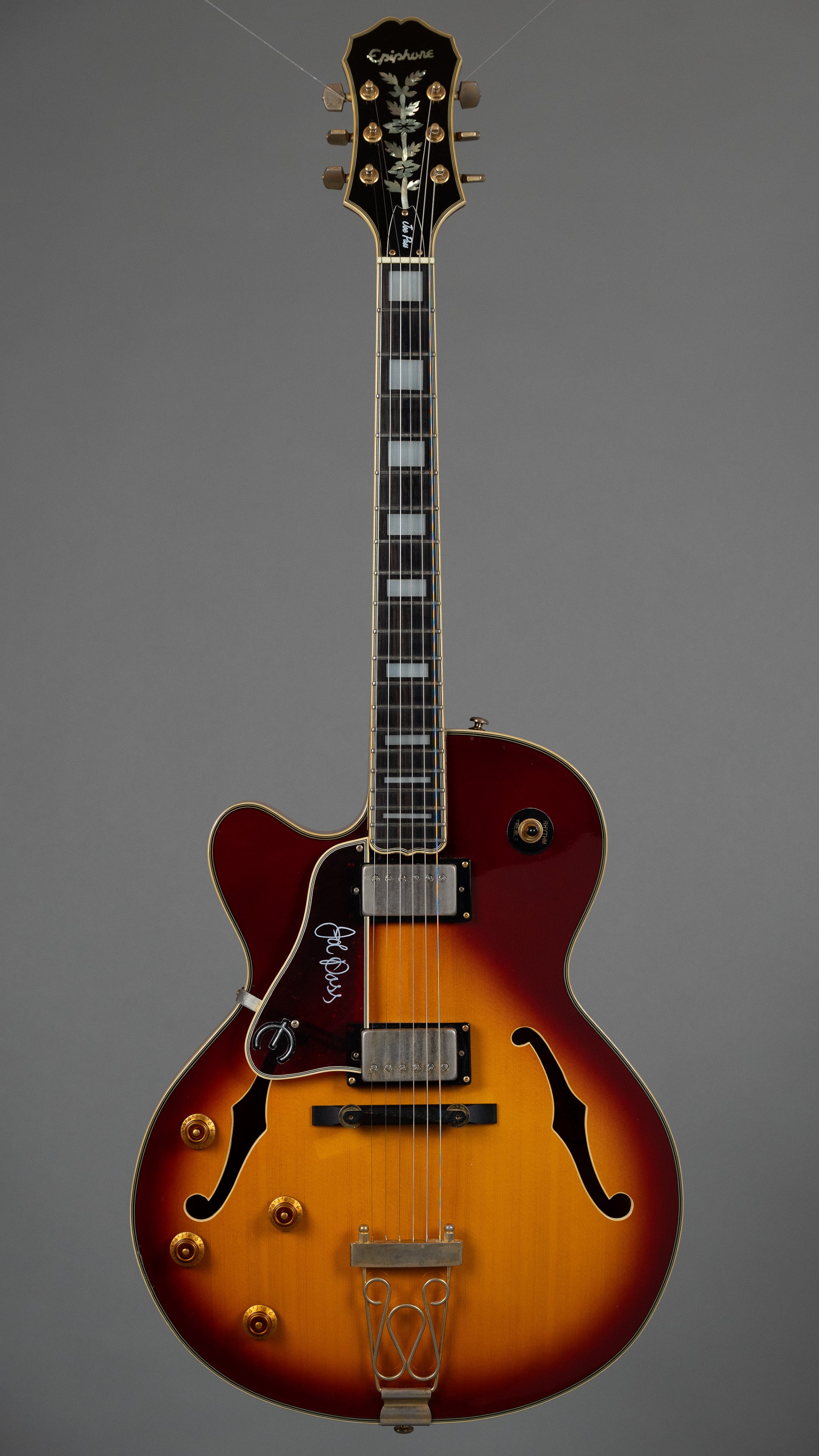 1999 Epiphone Joe Pass Emperor (Korea, Left Handed, Sunburst)