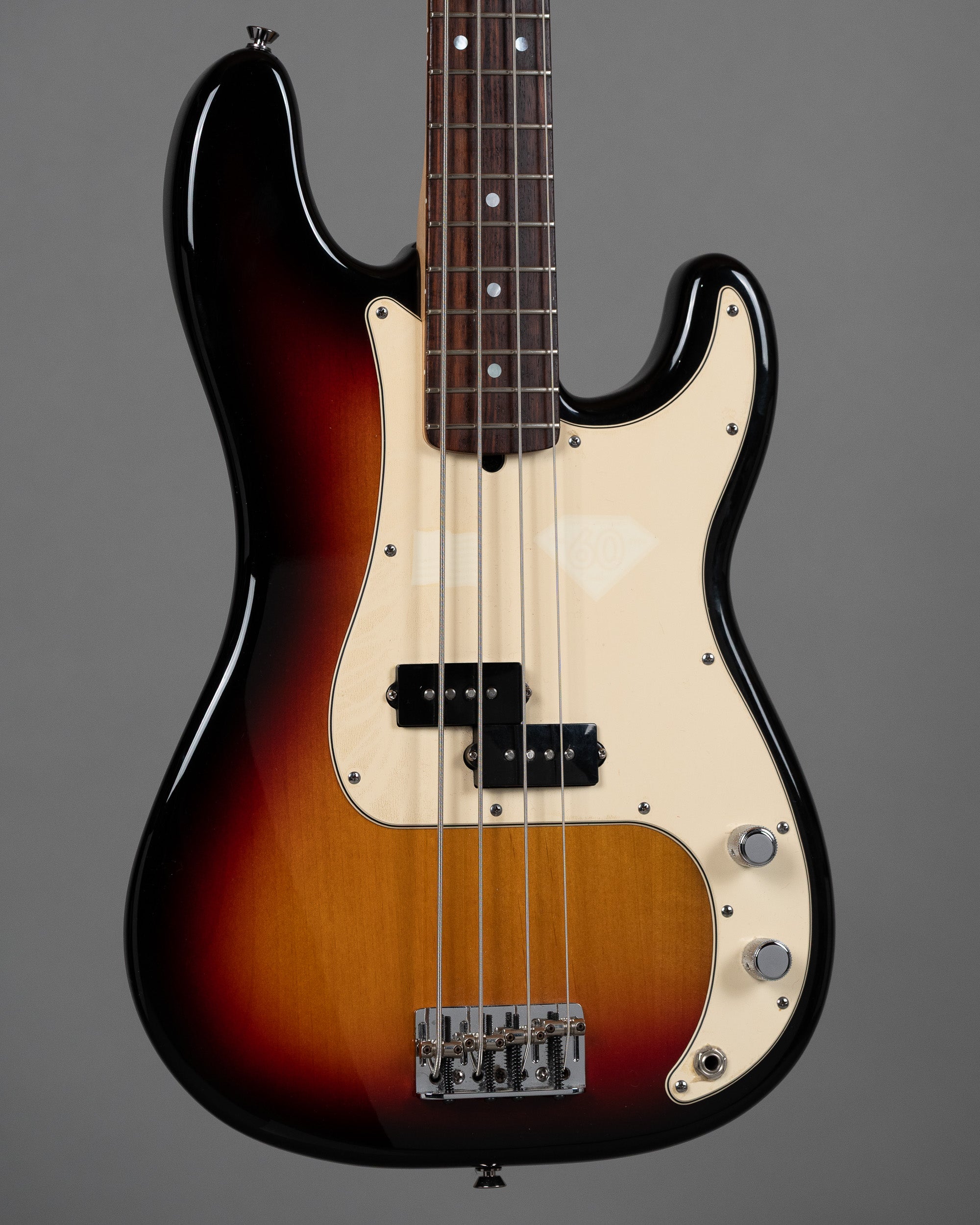 2006 Fender 60th Anniversary American Precision Bass (USA, Sunburst, OHSC)