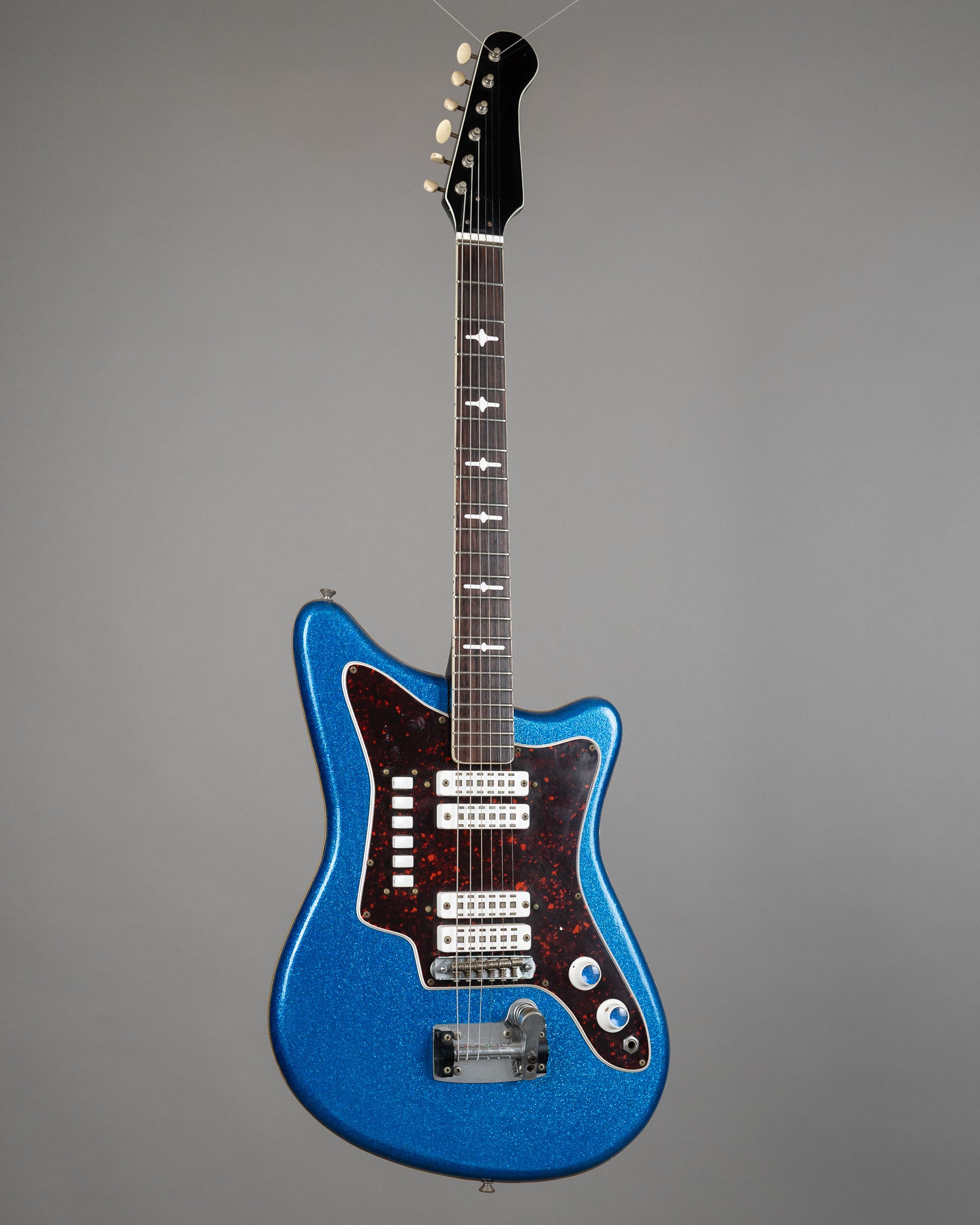 c1963 Eko 500/V4 (Italy, Blue Sparkle)