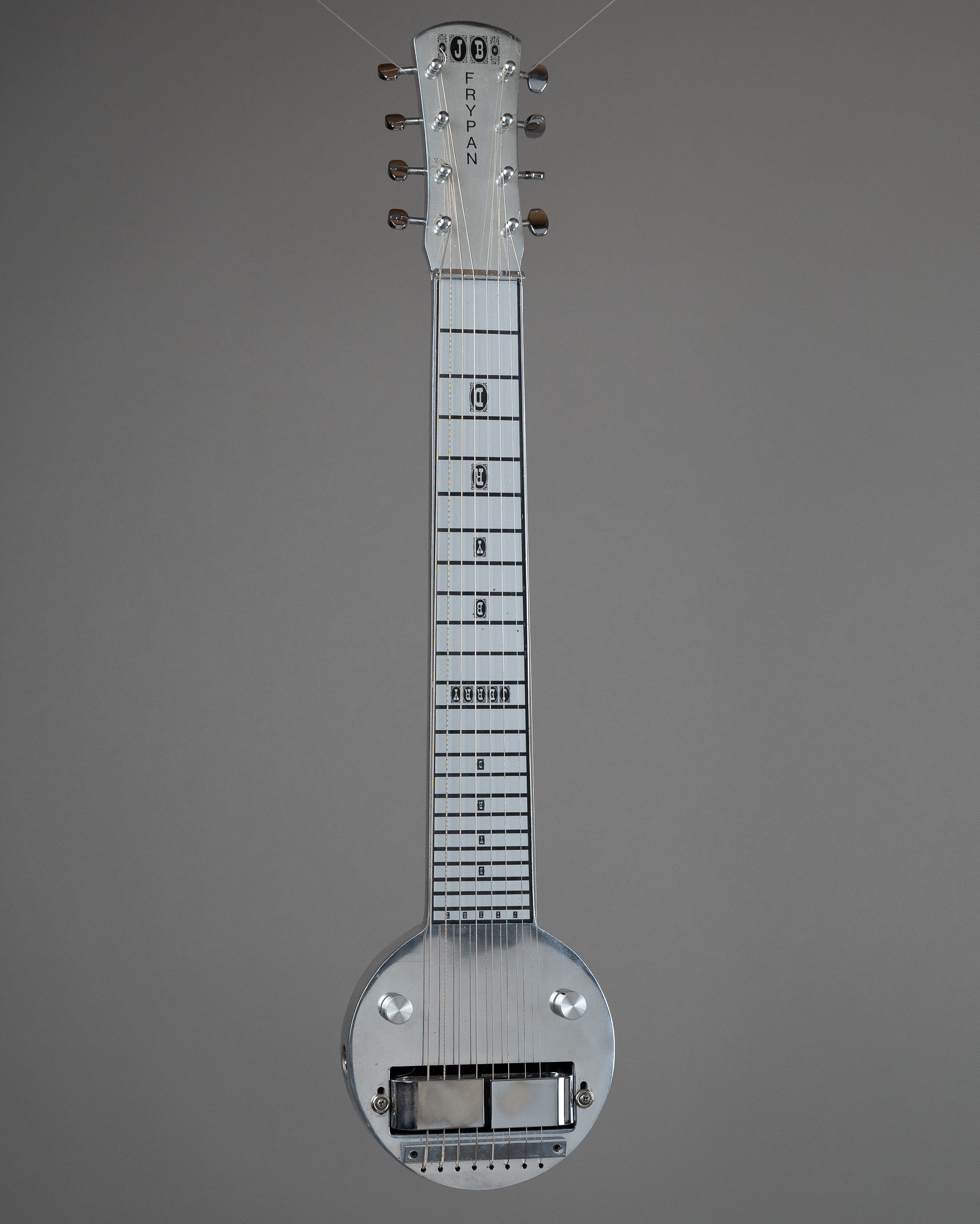 1982 Sho Bud J.B. Fry Pan 'Jerry Byrd' 8 String Lapsteel 92/150 (USA, Aluminium, OHSC)
