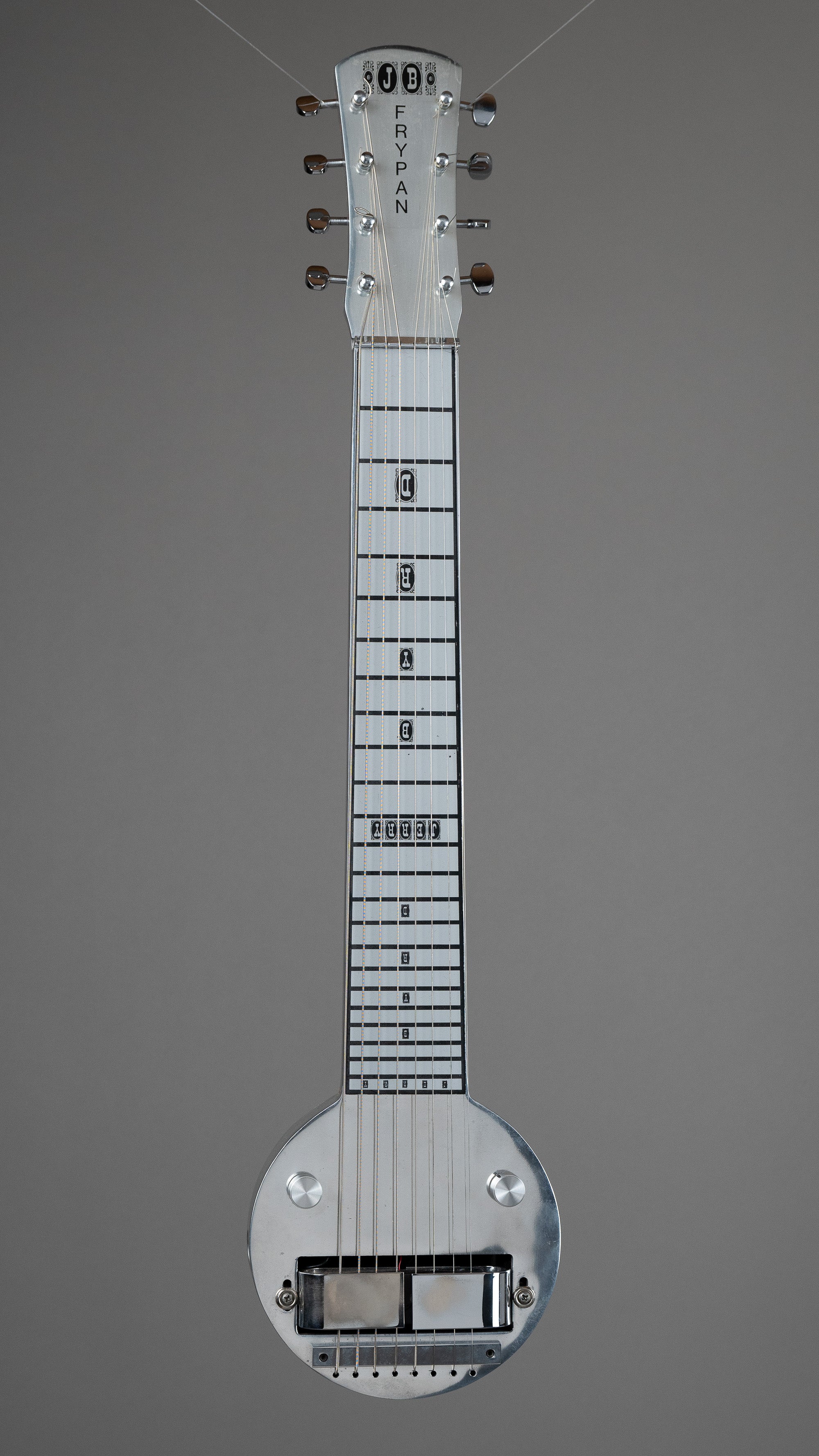 1982 Sho Bud J.B. Fry Pan 'Jerry Byrd' 8 String Lapsteel 92/150 (USA, Aluminium, OHSC)