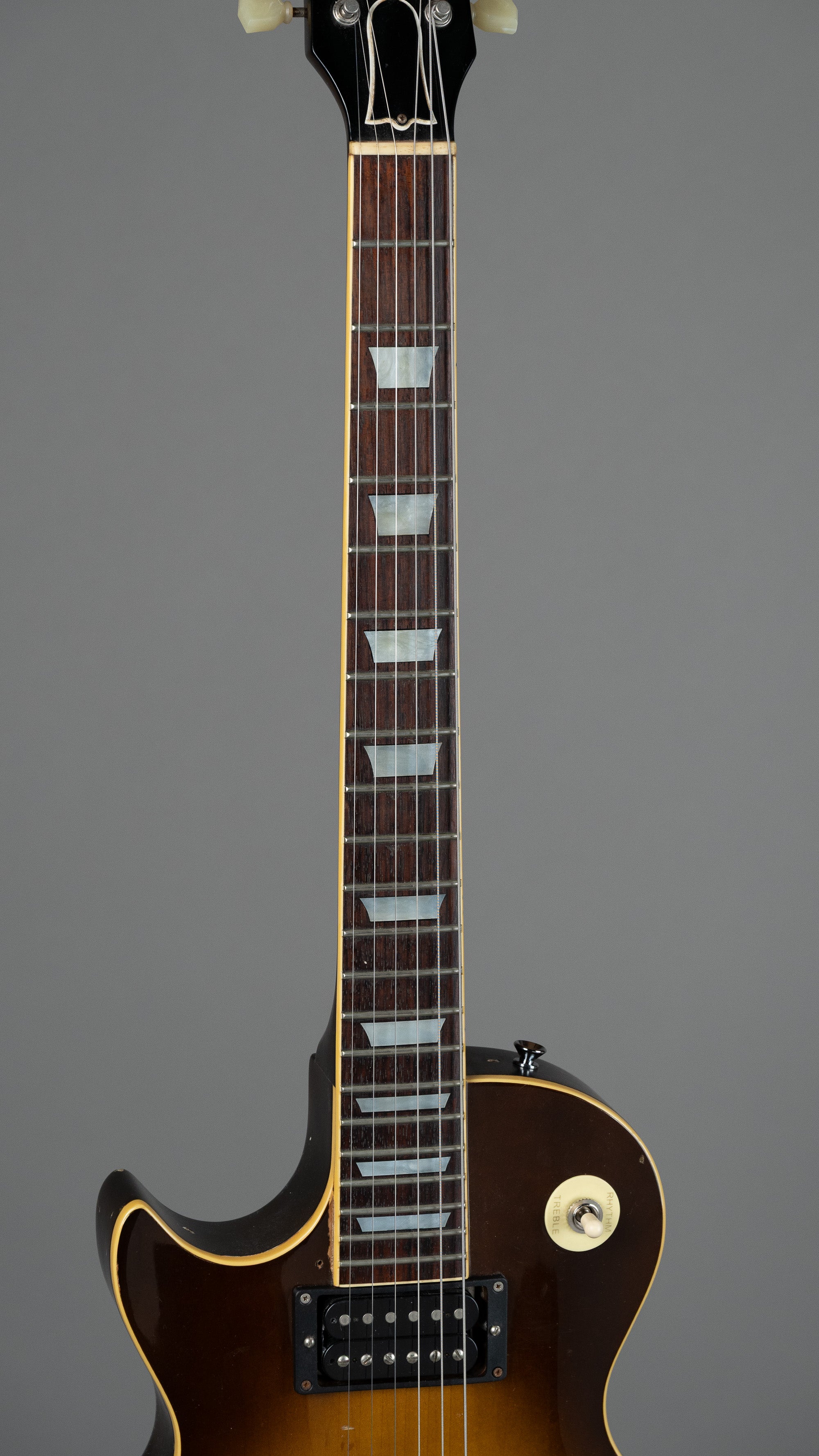 c1985 Greco 'Les Paul' (Japan, Left Handed, Tobacco Sunburst, OHSC)